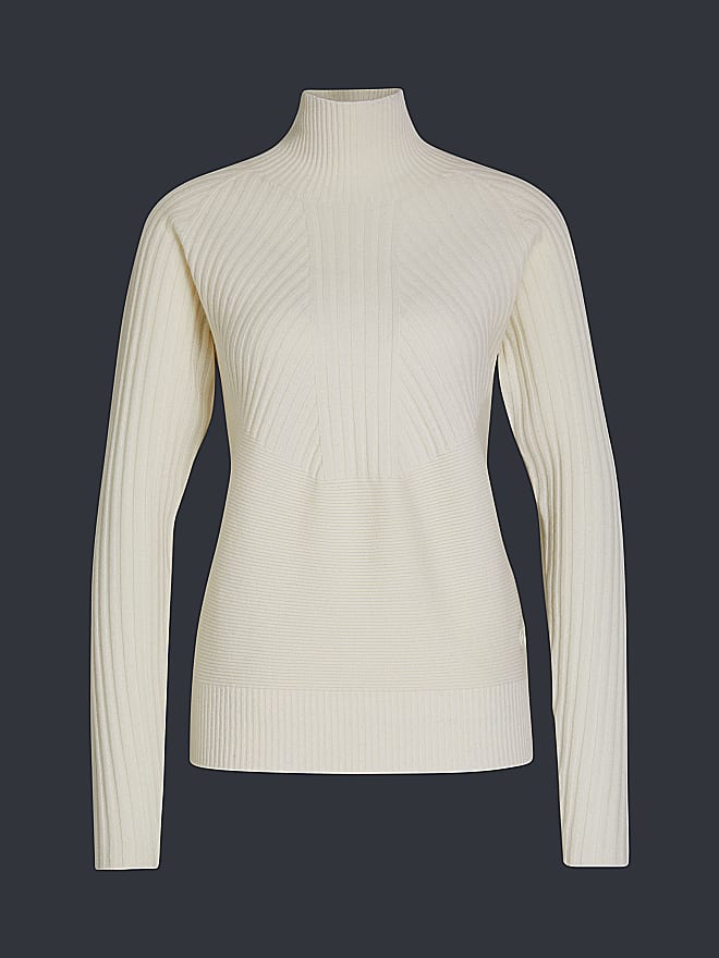 ALPHATAURI Wollsweater flamy in Weiß Damen Bekleidung Pullover und Strickwaren Rollkragenpullover 