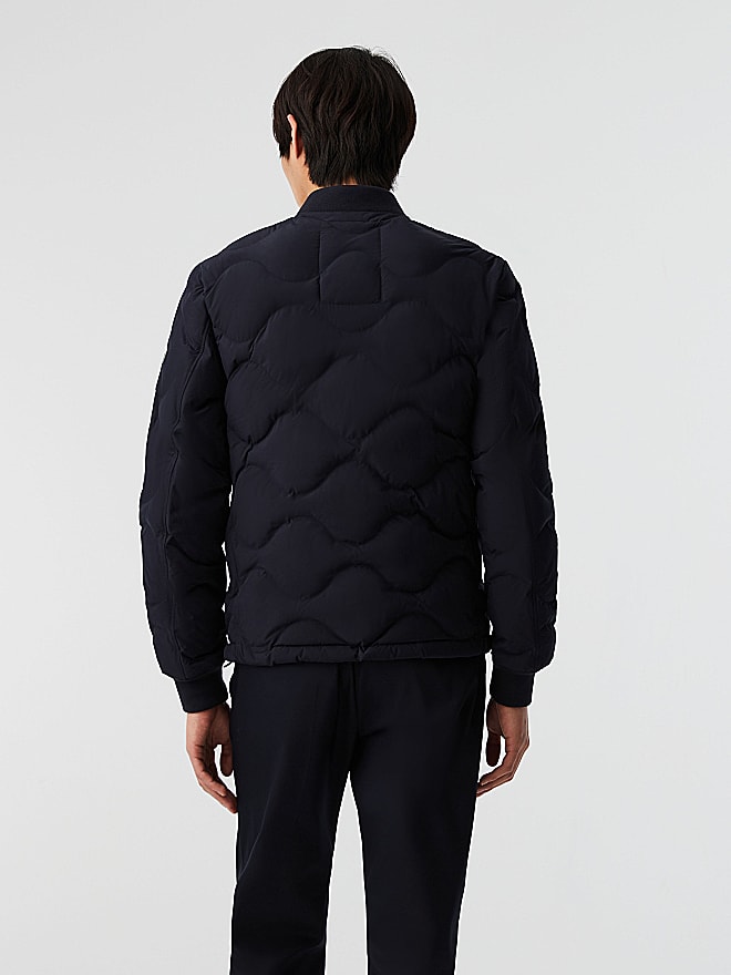 AlphaTauri Bomber Jacket L サイズ ネイビー