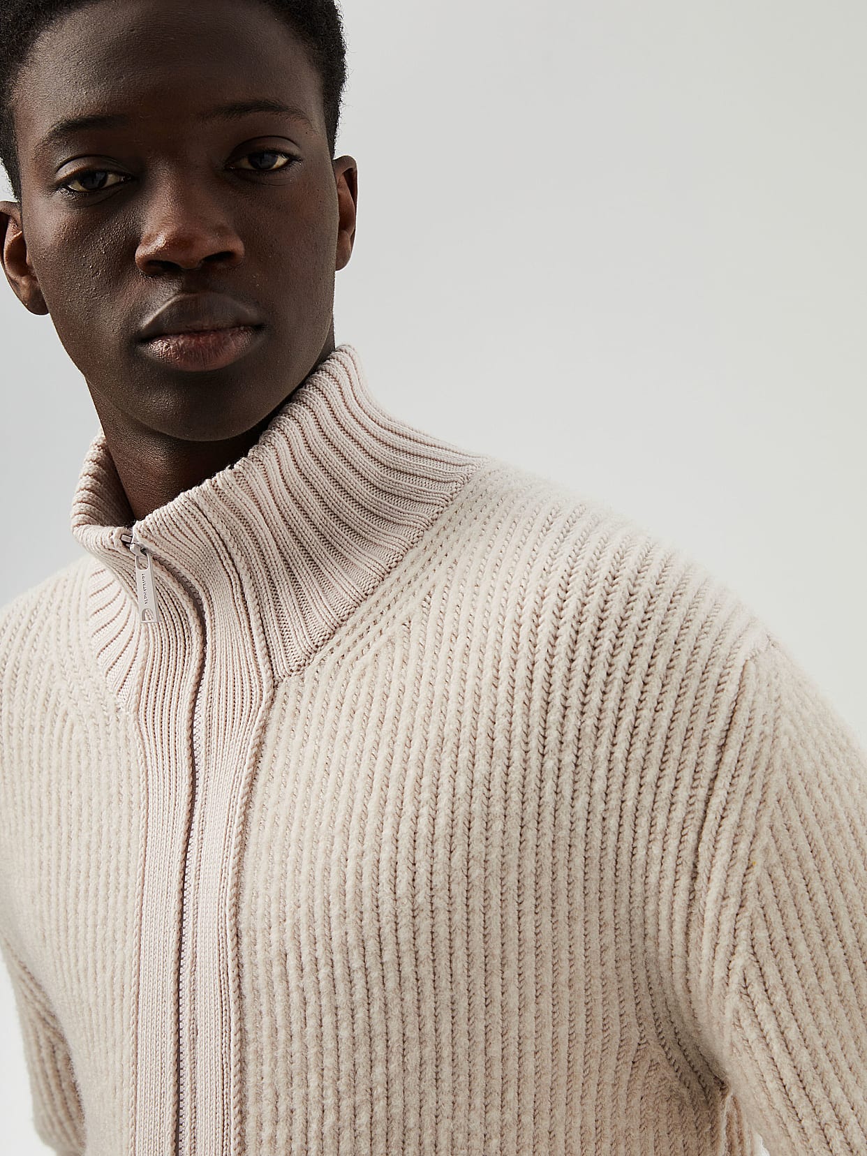 Chunky hotsell knit jacket