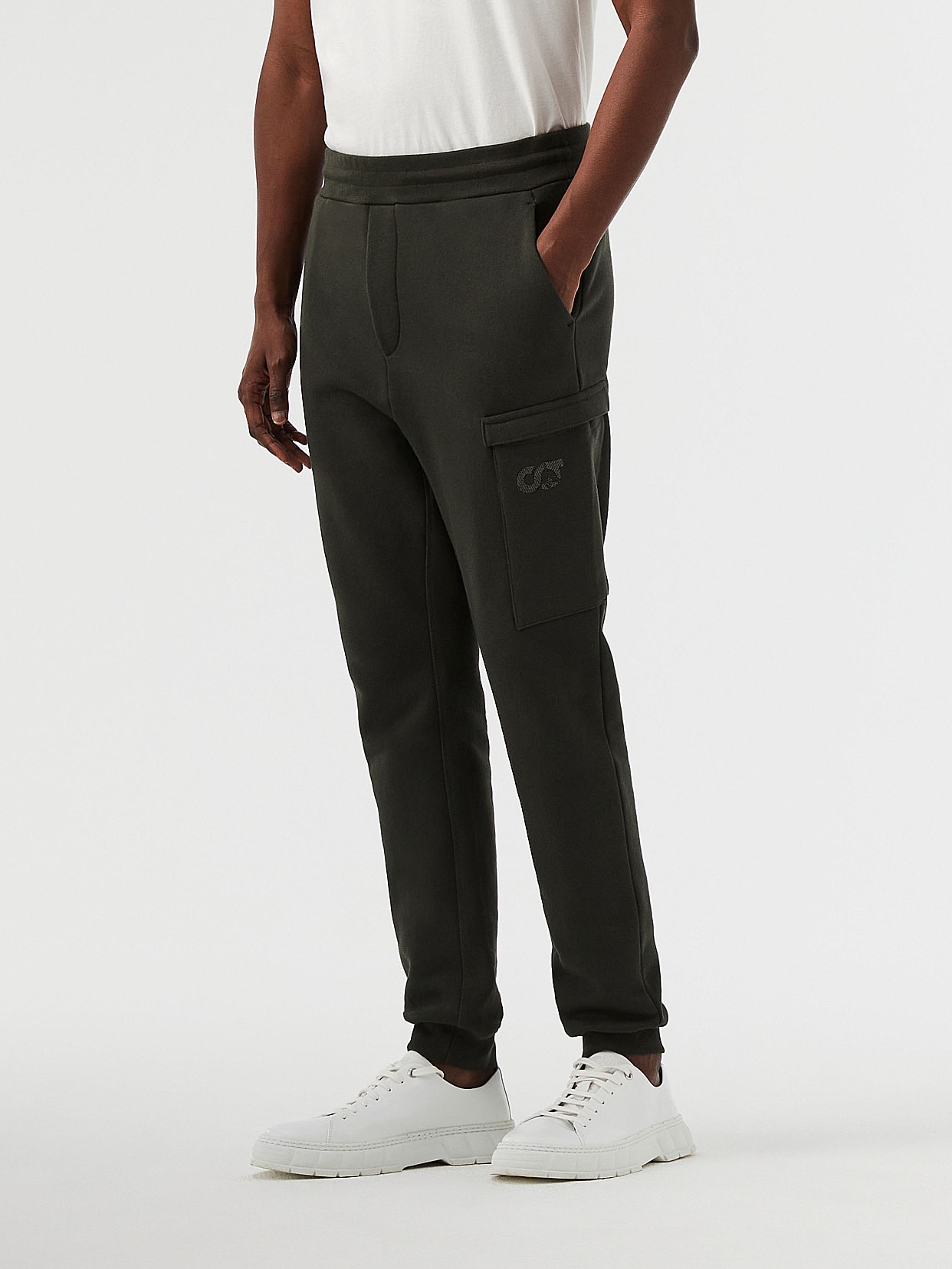 Men's sweatpants with fly 2024 front