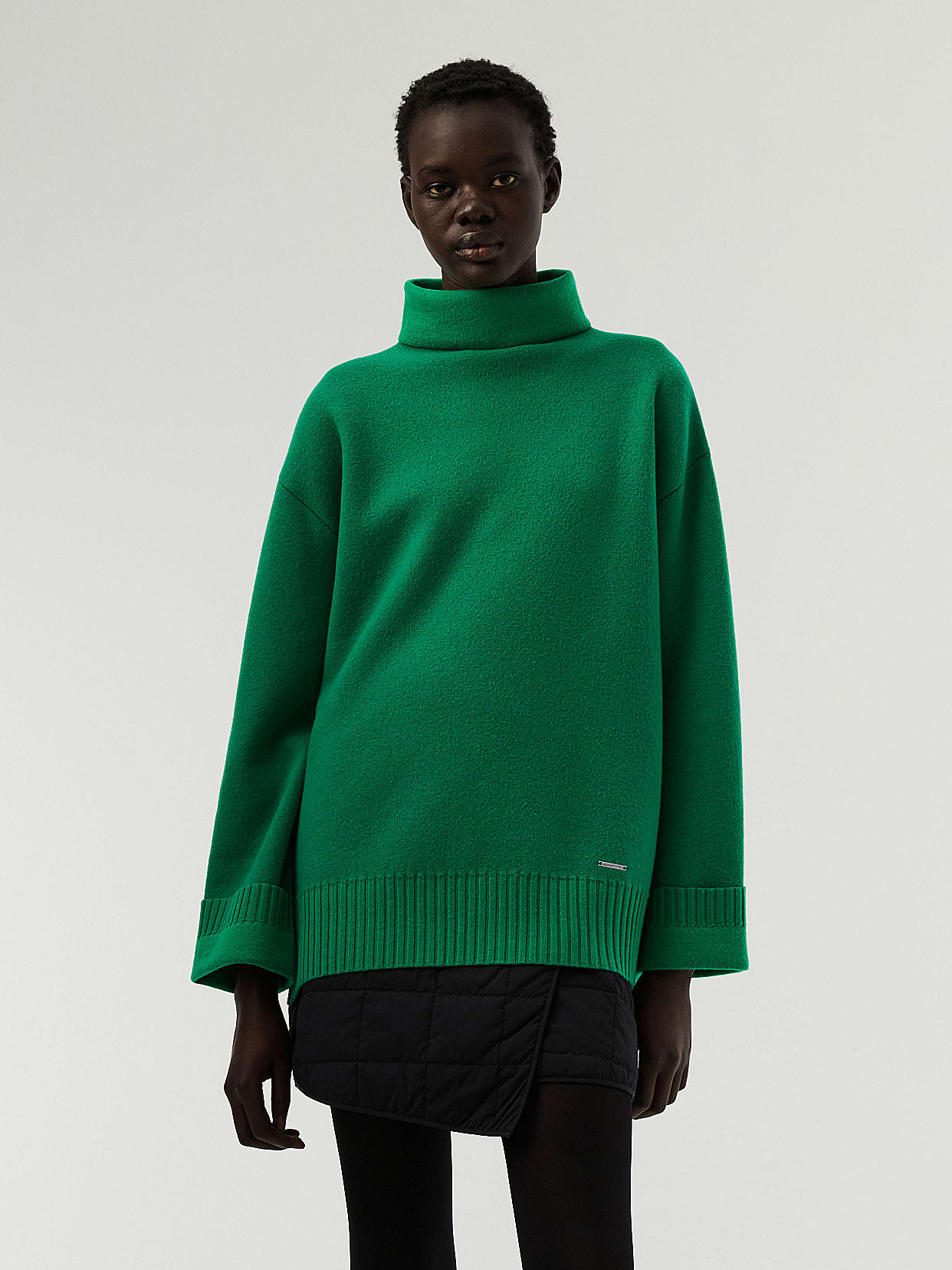 Merino wool knit discount women
