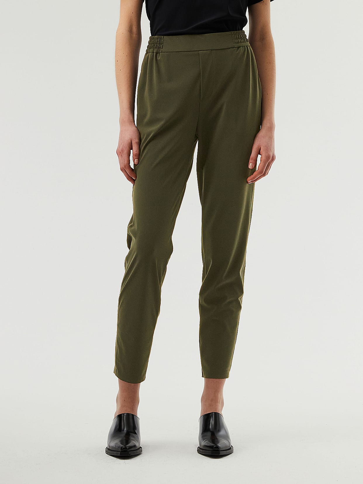 Green tapered pants clearance