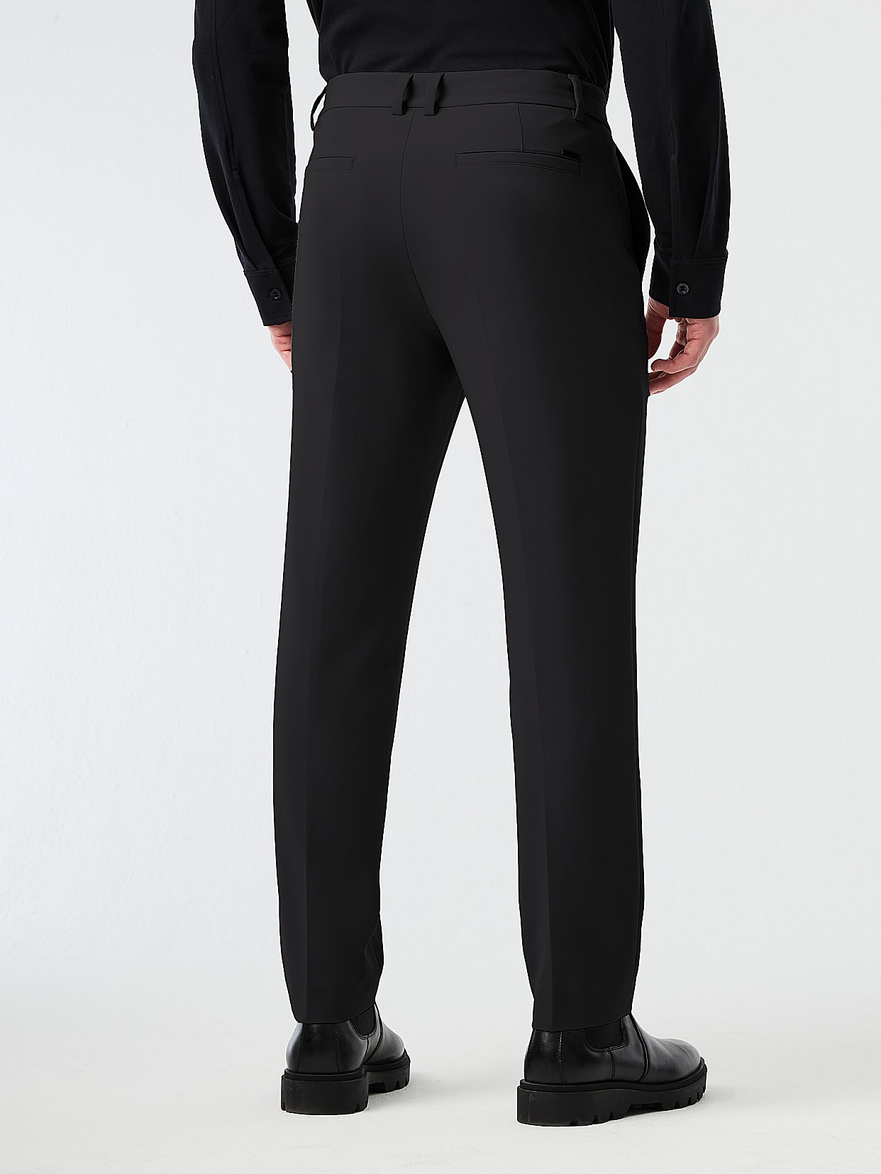 Tapered cropped pants mens cheap