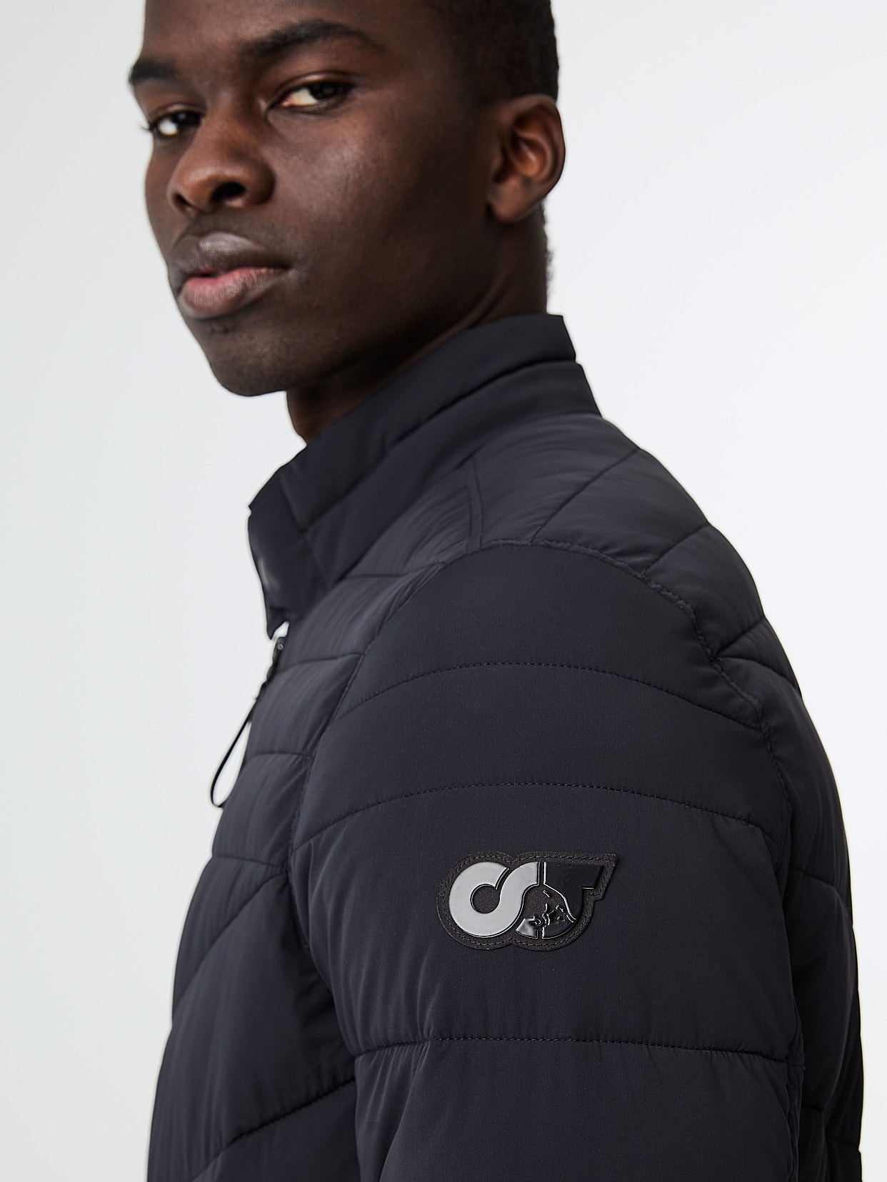 Lightweight Padded PrimaLoft Jacket OLAT V1.Y8.02 Black AlphaTauri
