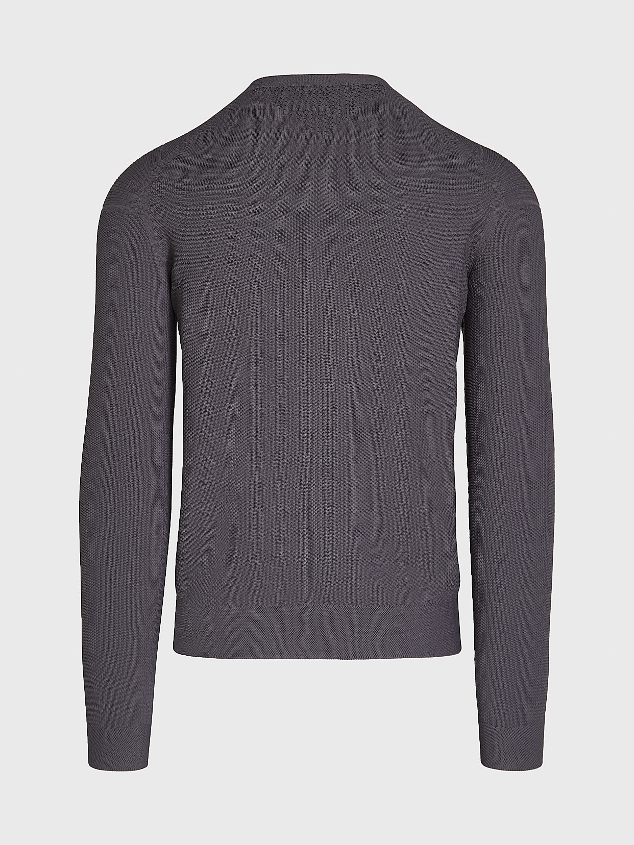 Seamless 3D Performance Knit Crewneck Sweater | FOSOP V4.Y8.02 | Dark Grey  | AlphaTauri