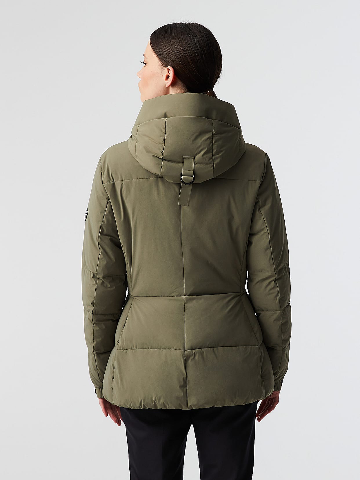 Lightweight Padded PrimaLoft Jacket OLAS V1.Y8.02 Olive AlphaTauri