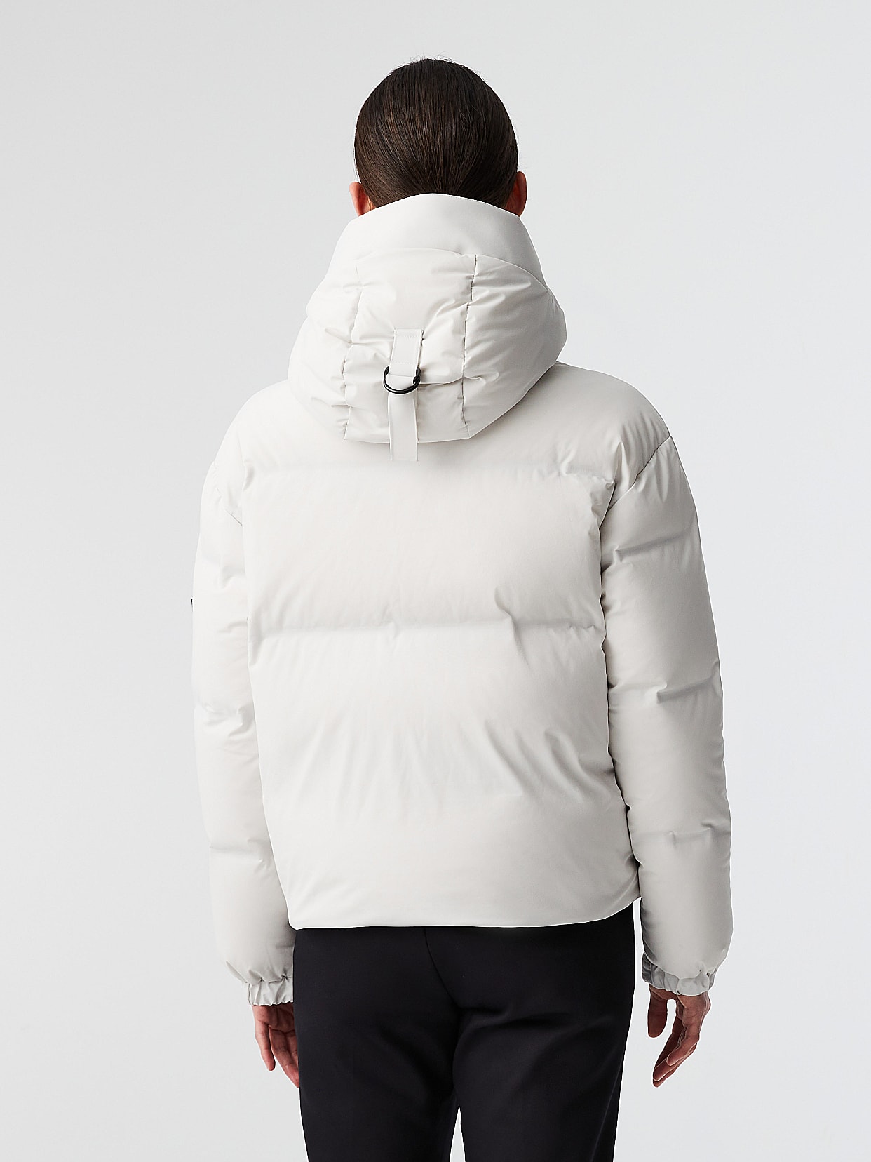 Doudoune en duvet ONAS V1.Y8.02 Blanc Casse AlphaTauri