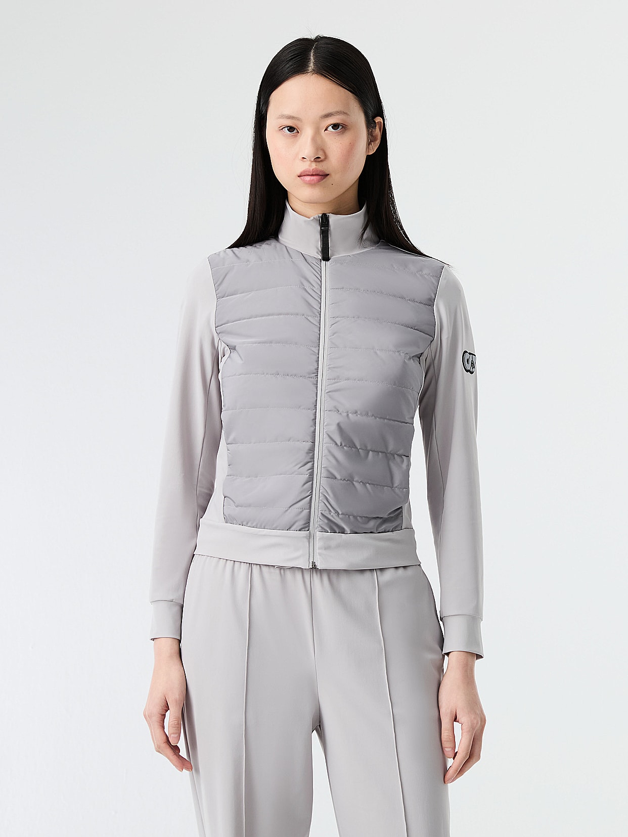 Grey jersey jacket outlet