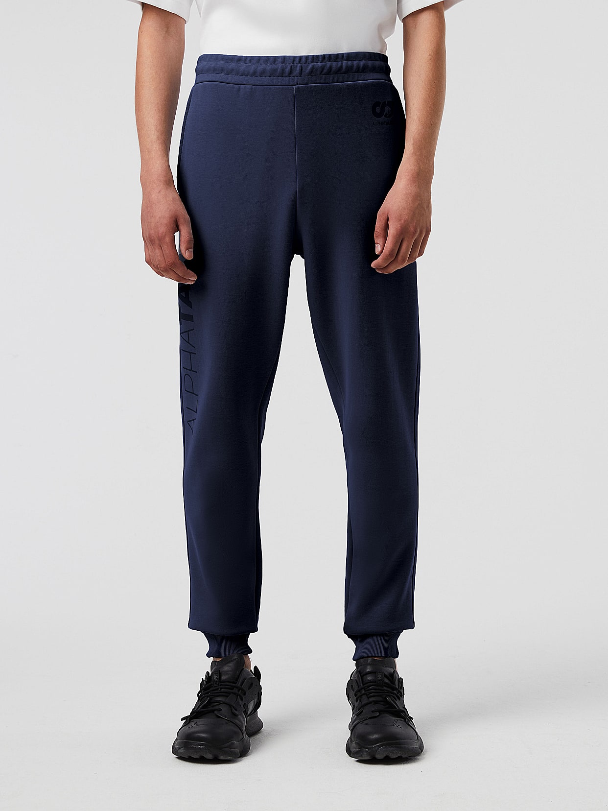 Mens long sales string joggers