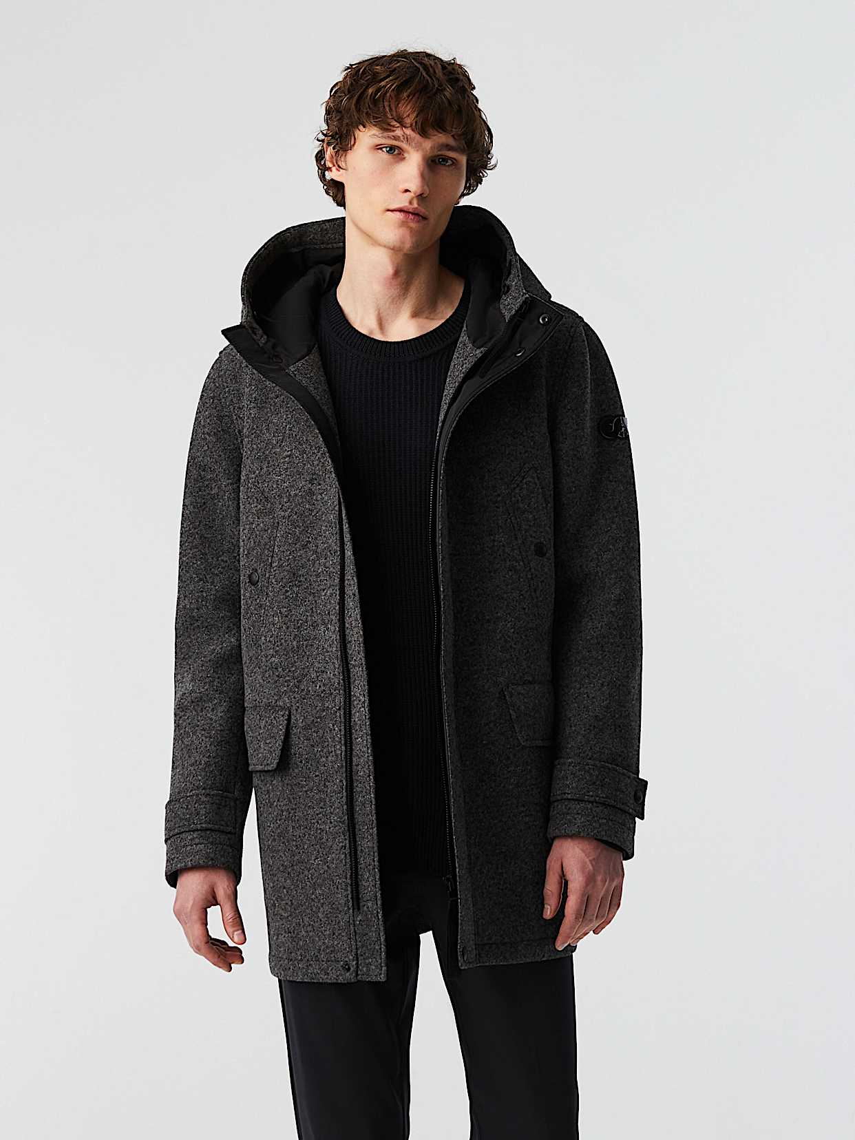 【代引可】 Bonded Wool Coat | ORATE V1.Y8.02 | Dark Grey | AlphaTauri ジャケット・アウター