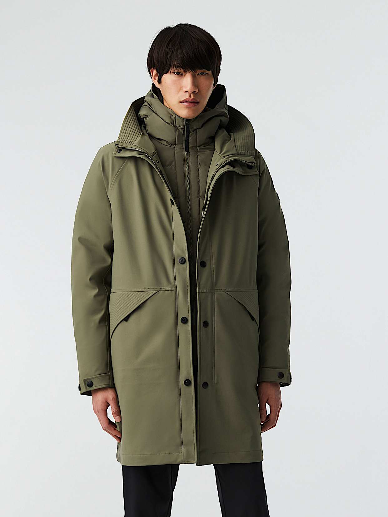 新しいスタイル | V2.Y8.02 OEREN | Coat 3-in-1 Olive AlphaTauri | ジャケット・アウター