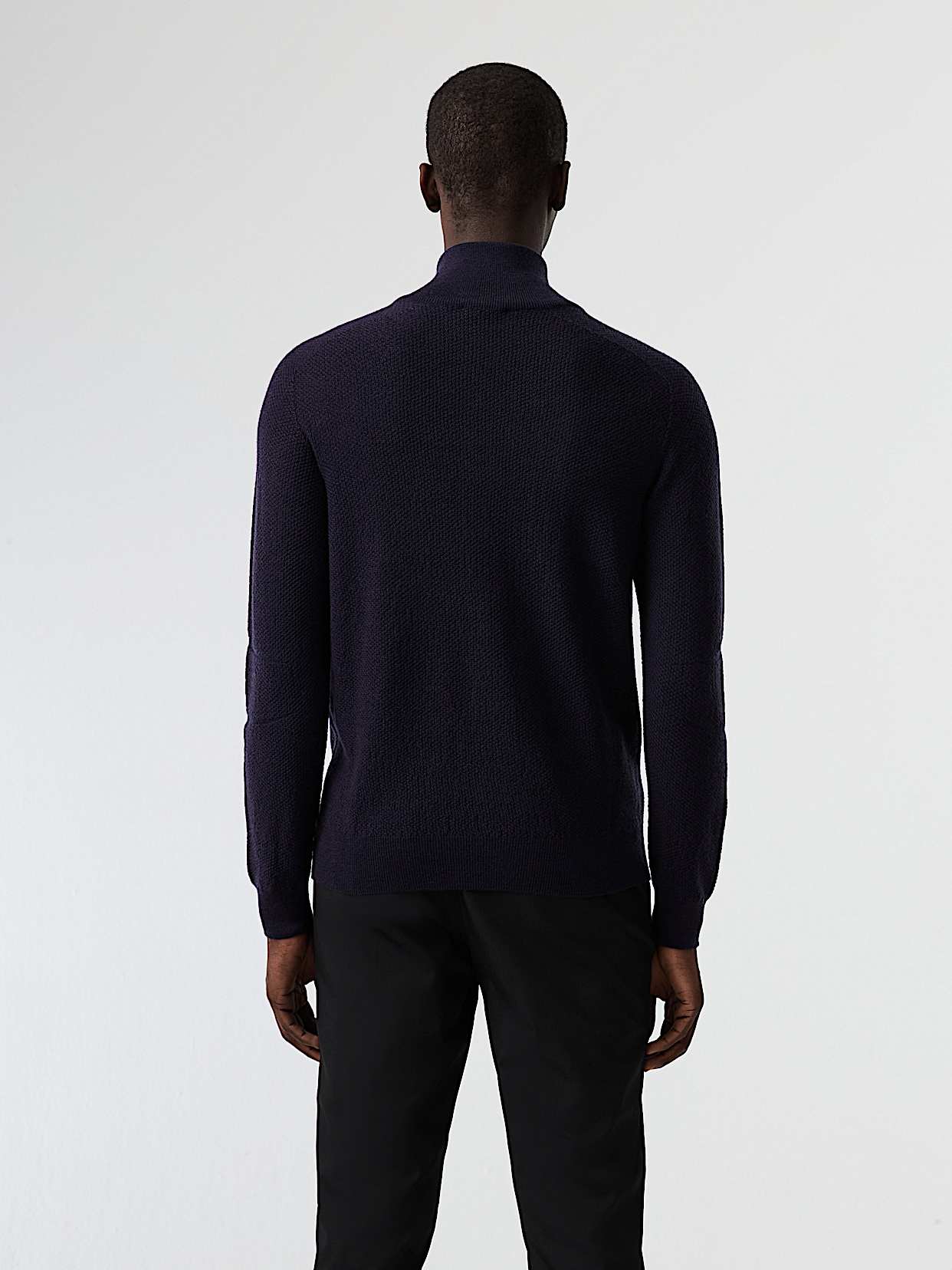 トップス URU HALF ZIP KNIT URU HALF ZIP KNIT - トップス安価