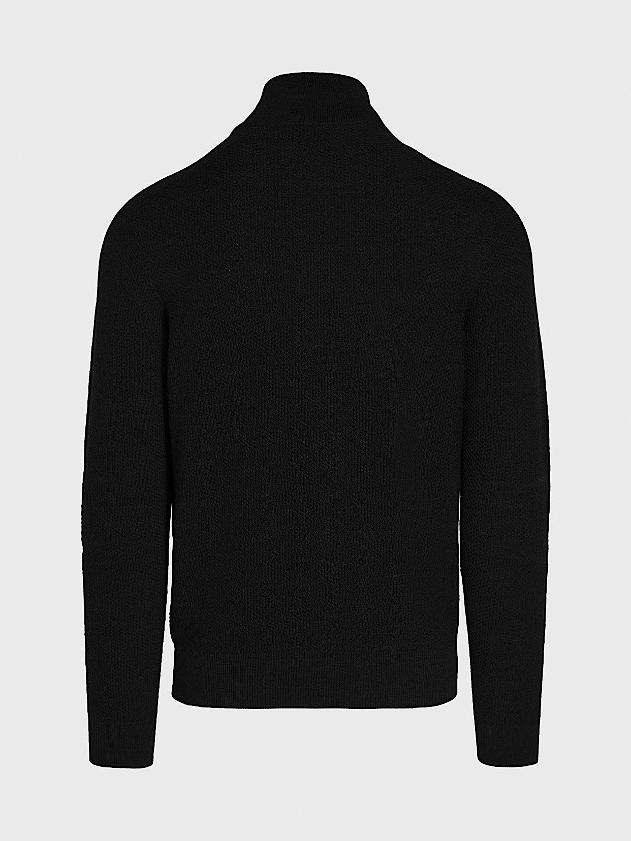 Seamless 3D Knit Half-Zip Sweater | FURAP V3.Y8.02 | Black | AlphaTauri