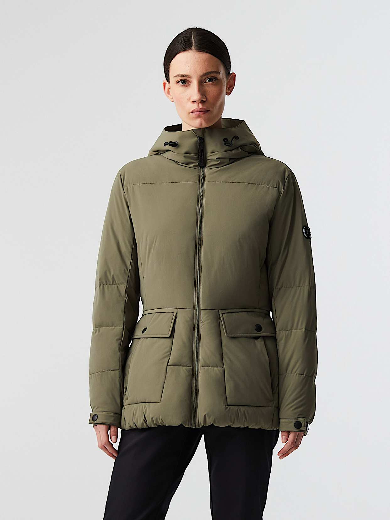 Lightweight Padded PrimaLoft® Jacket | OLAS V1.Y8.02 | Olive