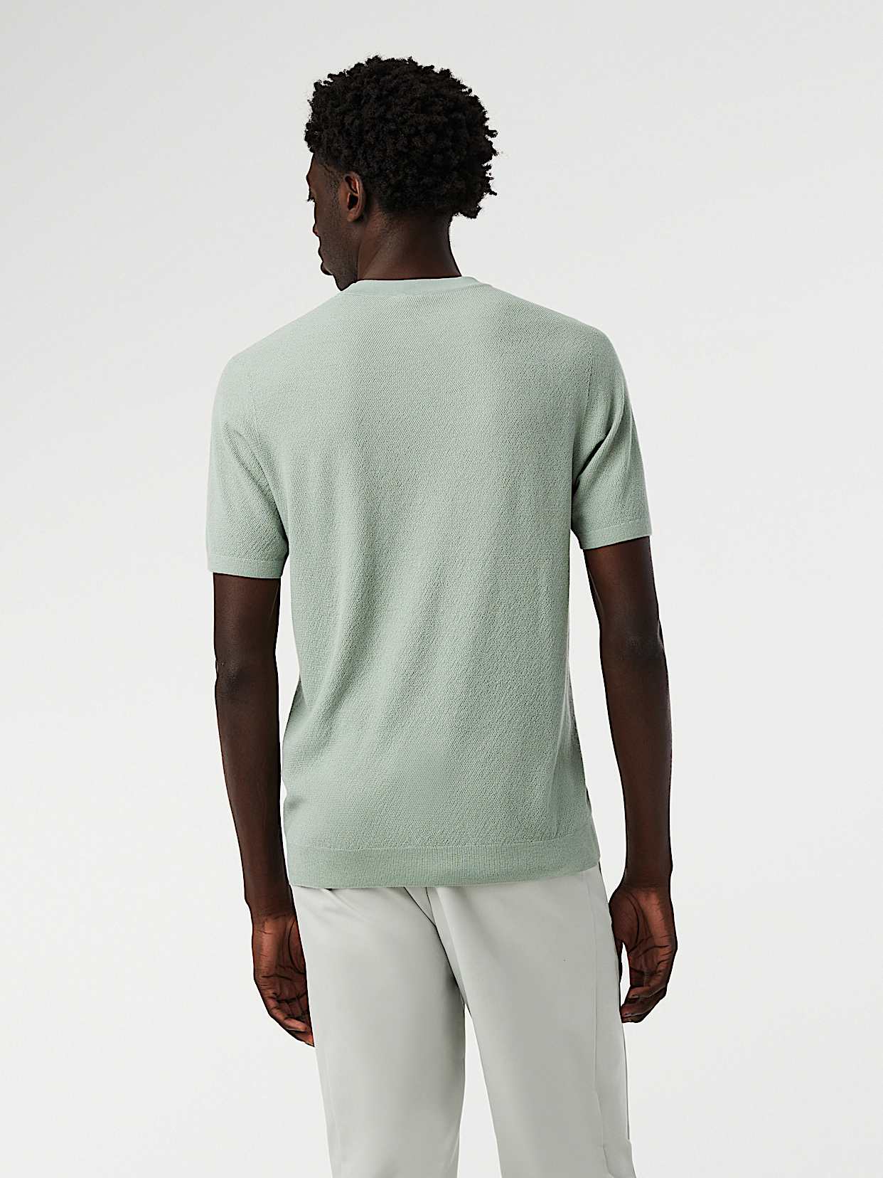 Seamless 3D Knit Cashmere-Coolmax® T-Shirt | FECAS V2.Y8.01
