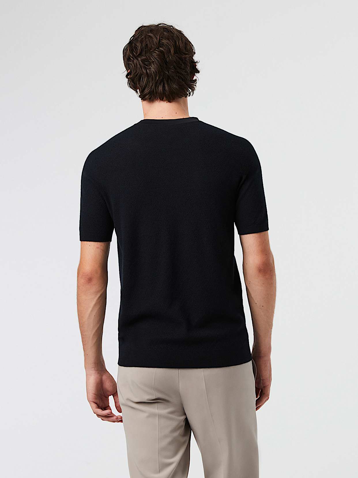 トップス CASHMERE SKIN TEE Seamless 3D Knit Cashmere-Coolmax® T-Shirt | FECAS V2.Y8.01