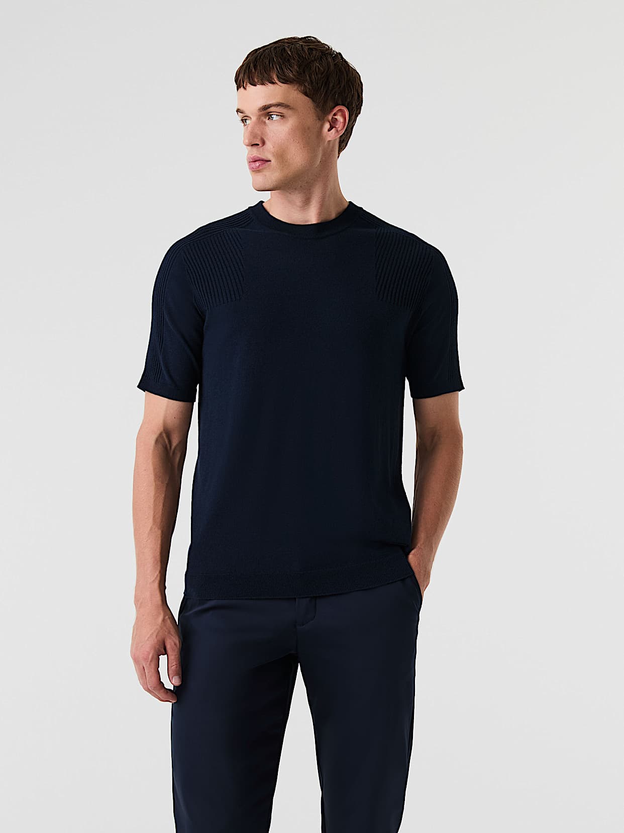 Seamless 3D Knit Cotton-Coolmax® T-Shirt | FOTOR V2.Y9.01
