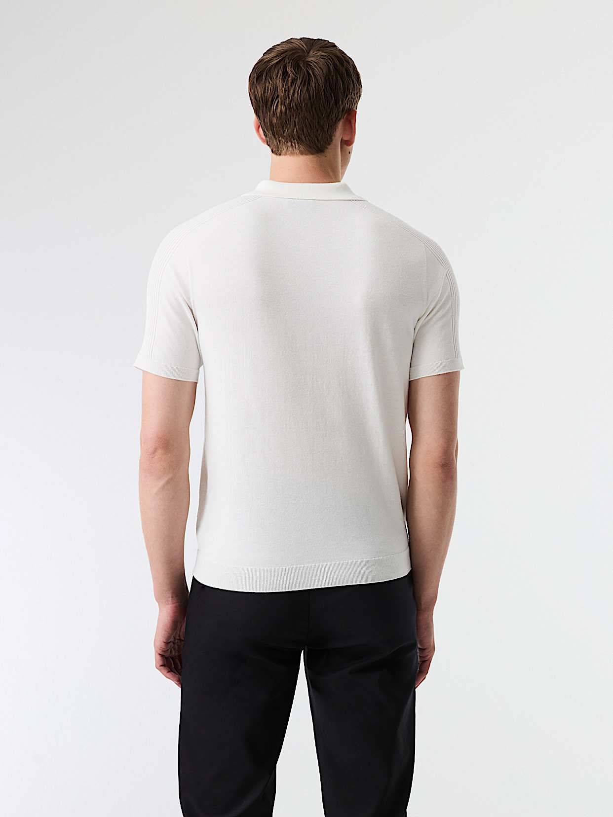 Seamless 3D Knit Cotton-Coolmax® Polo-Shirt | FOTOL V1.Y9.01
