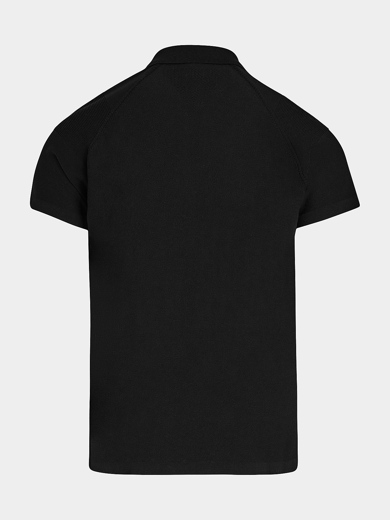 AlphaTauri | FENZI V1.Y5.01 | Poloshirt aus Funktionsstrick in Schwarz für Herren AlphaTauri | FENZI V1.Y5.01 | Poloshirt aus Funktionsstrick in Schwarz für Herren