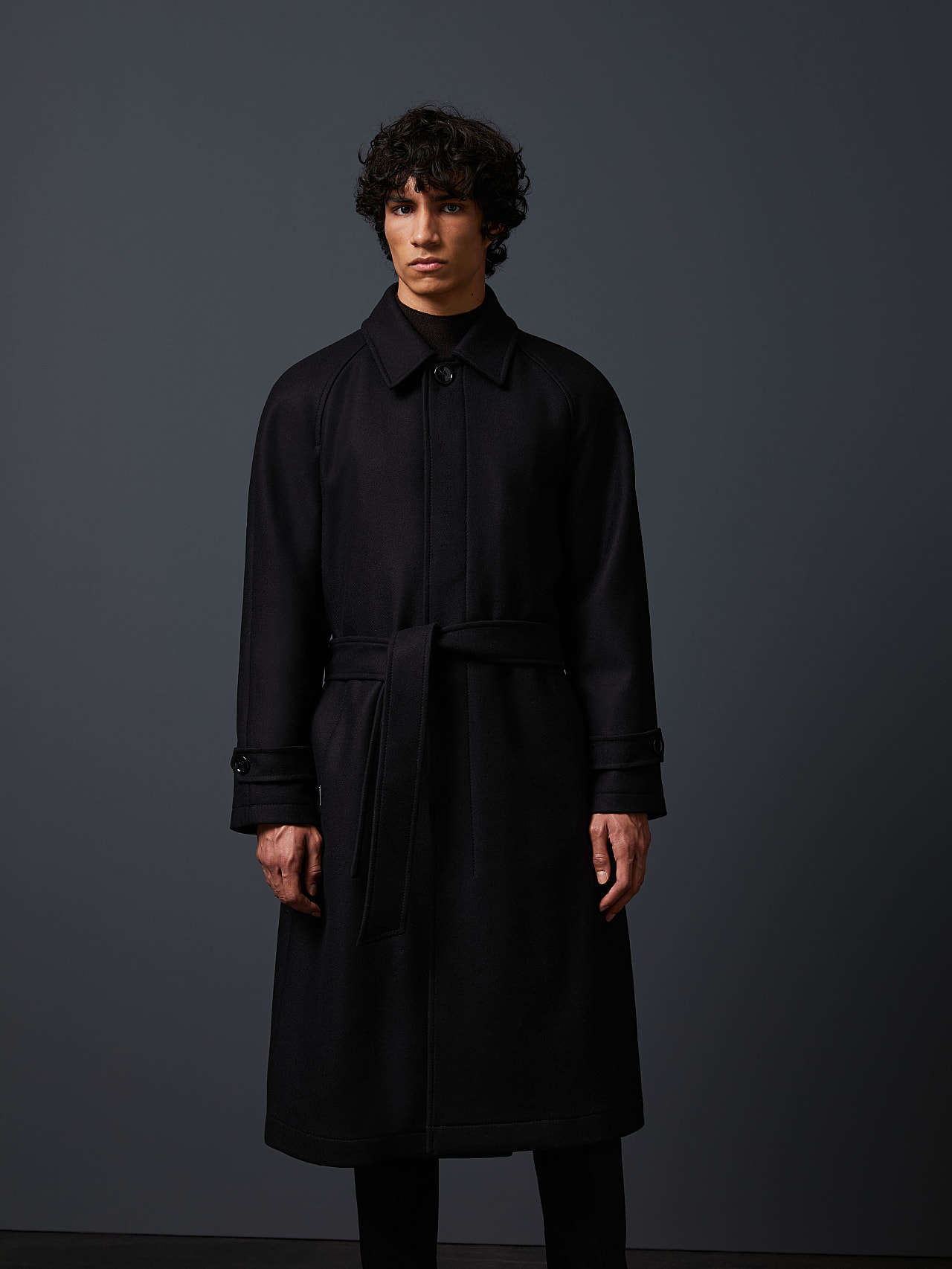 Water-Resistant Wool Coat | OCOAS V1.Y6 