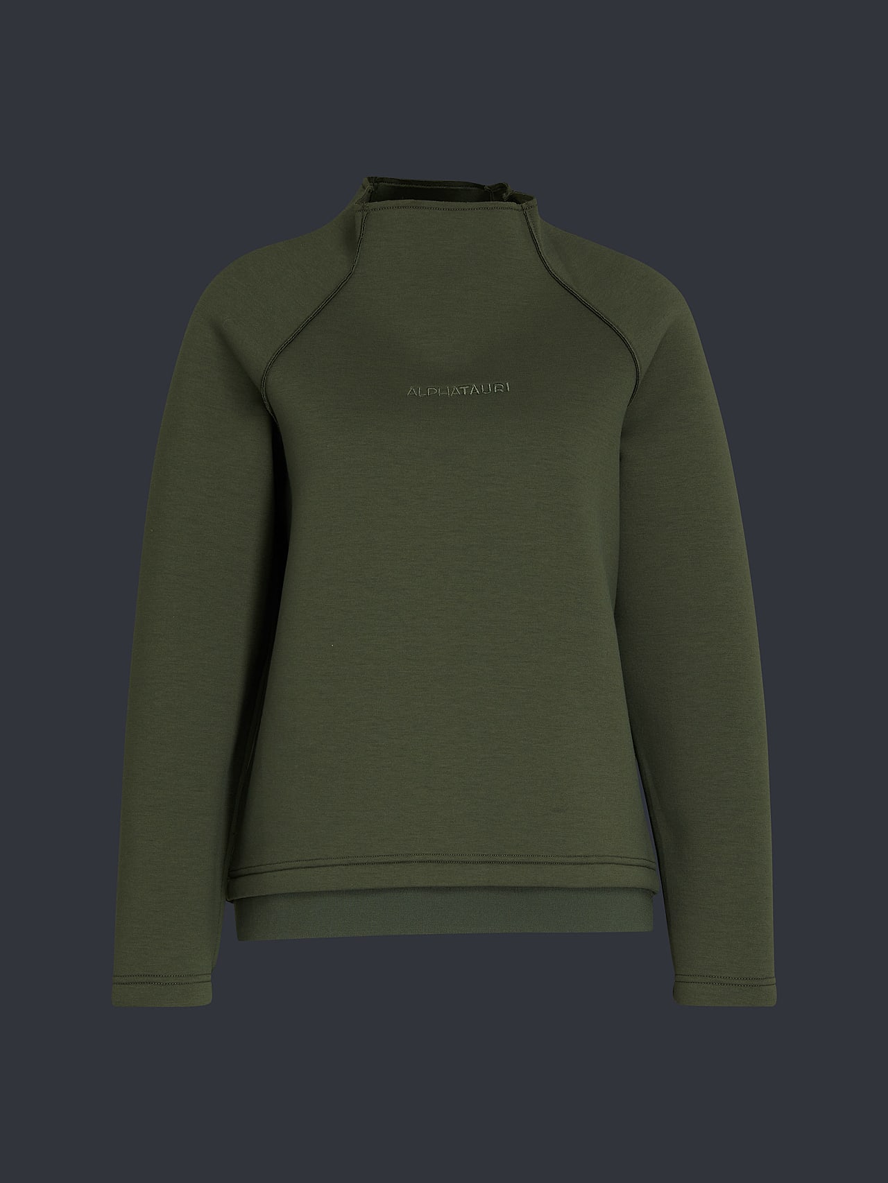AlphaTauri | SENEO V1.Y6.02 | Maglione con collo a lupetto spessorato in Verde for Donna AlphaTauri | SENEO V1.Y6.02 | Maglione con collo a lupetto spessorato in Verde for Donna