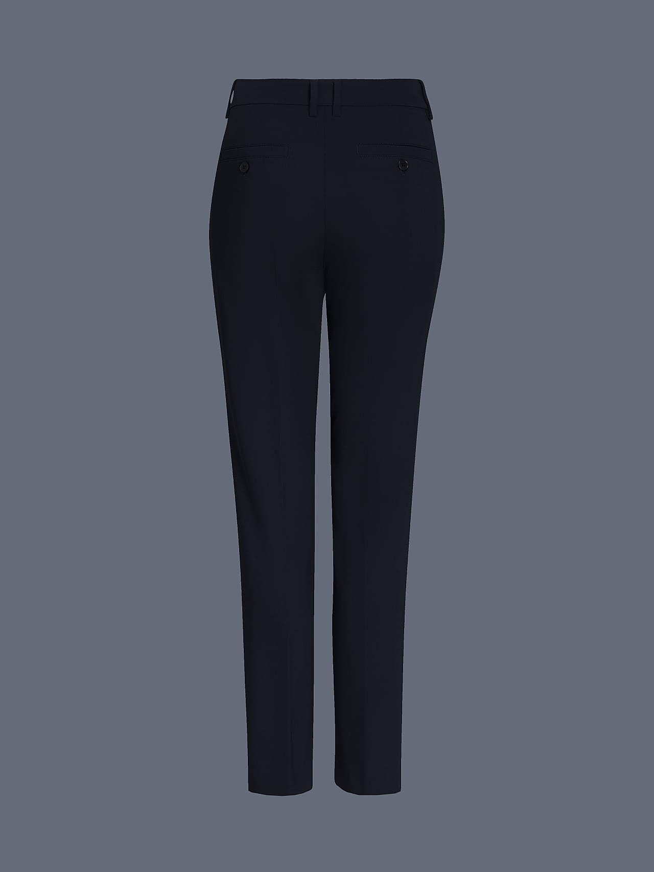 AlphaTauri | PERTI V1.Y5.02 | Tapered Fit Hose mit Bügelfalte in Navy für Damen AlphaTauri | PERTI V1.Y5.02 | Tapered Fit Hose mit Bügelfalte in Navy für Damen