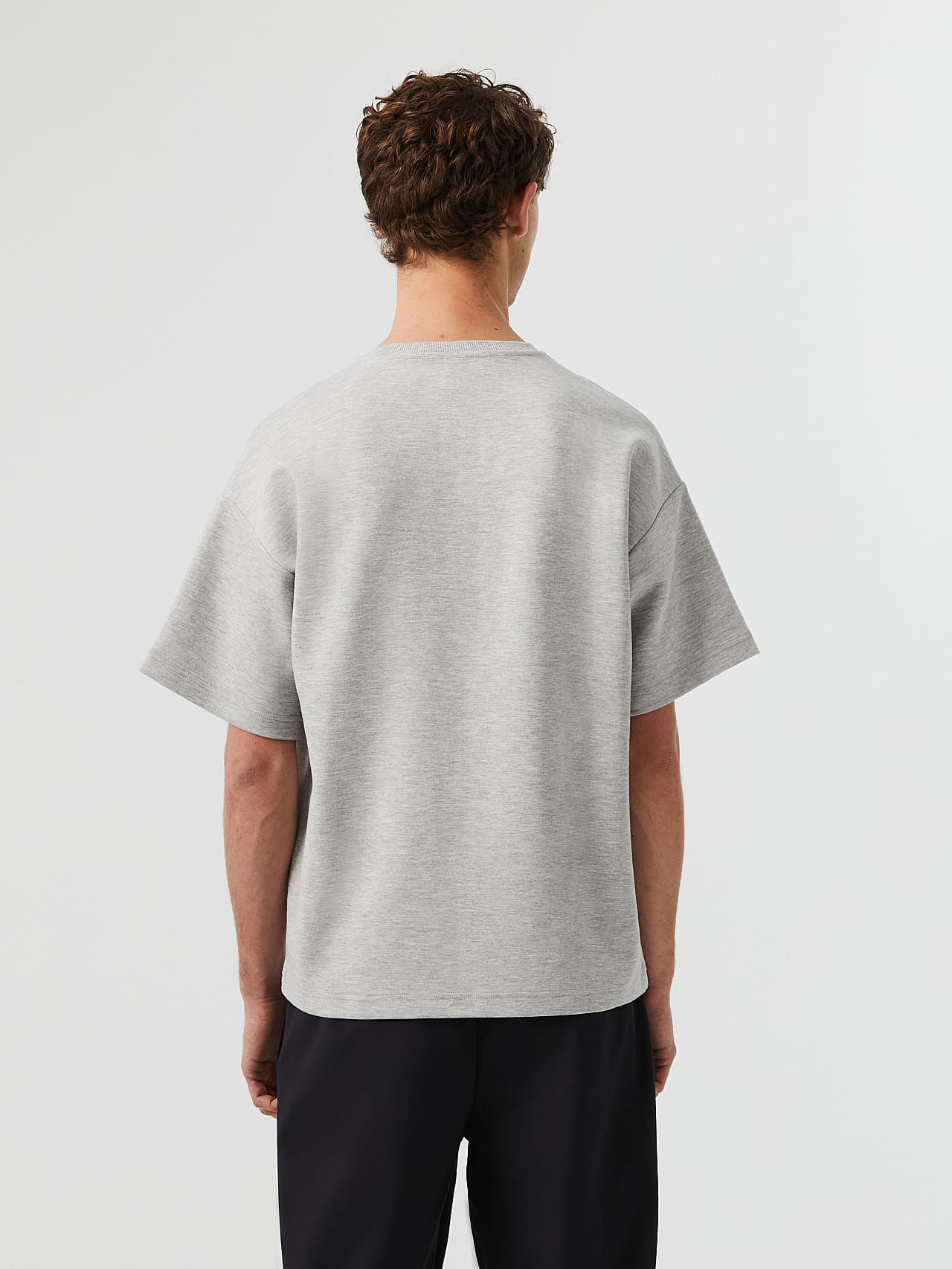 AlphaTauri | JAHEV V3.Y7.02 | Camiseta deportiva in Gris / Jaspeado for Hombre AlphaTauri | JAHEV V3.Y7.02 | Camiseta deportiva in Gris / Jaspeado for Hombre