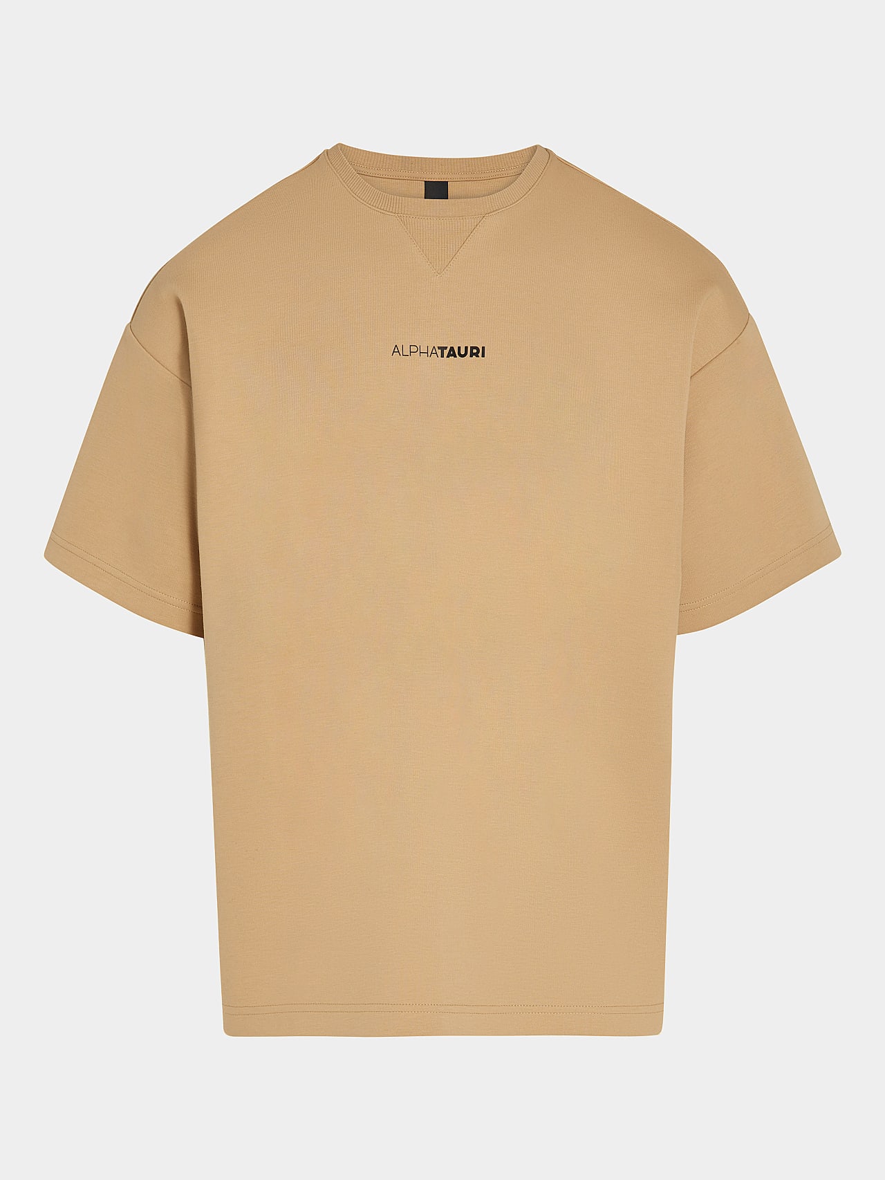 AlphaTauri | JAHEV V3.Y7.02 | Sweat-T-Shirt in Braun / Beige für Herren AlphaTauri | JAHEV V3.Y7.02 | Sweat-T-Shirt in Braun / Beige für Herren