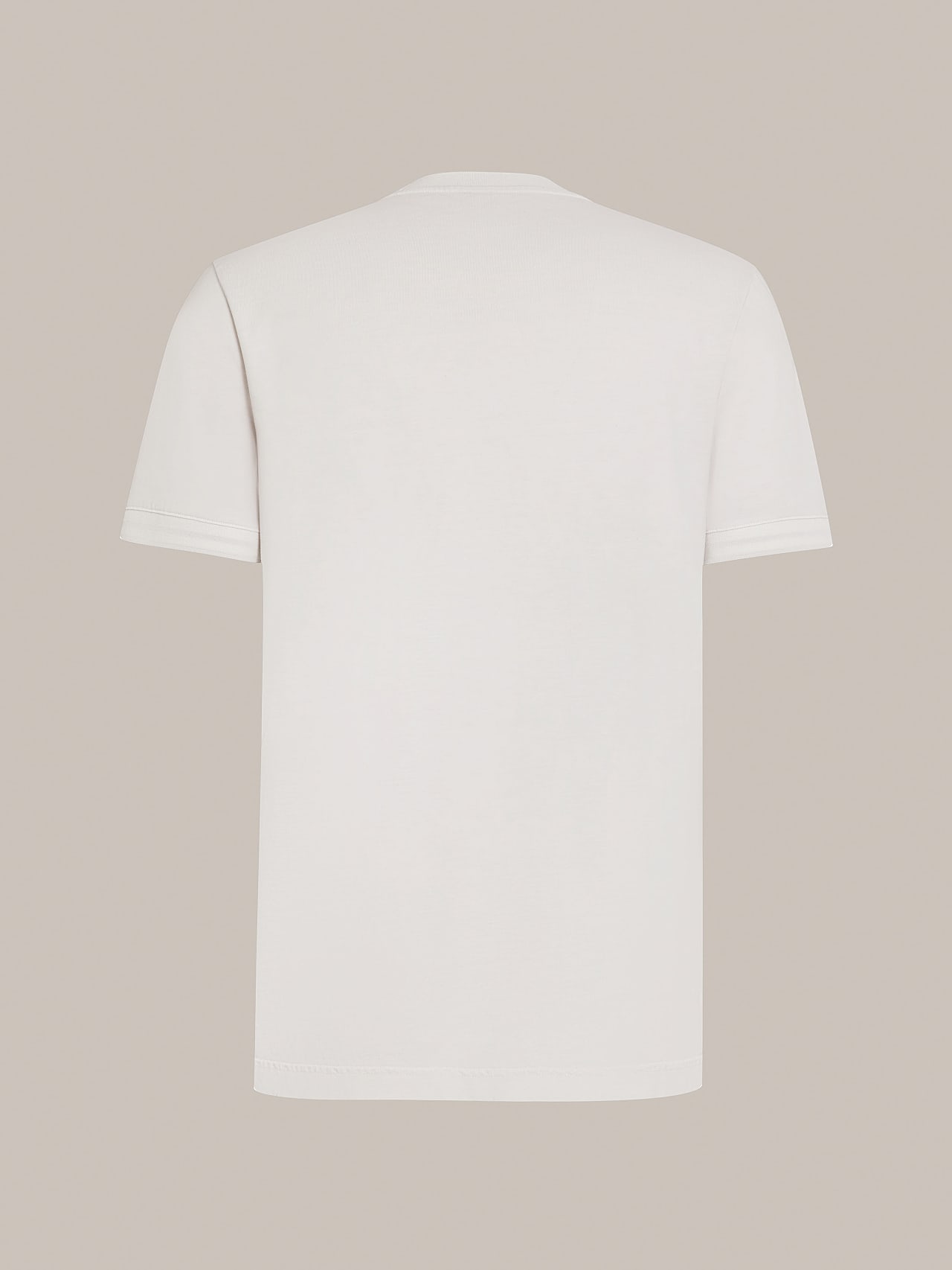 AlphaTauri | JWASM V1.Y7.01 | Garment-Dyed Cotton T-Shirt in Off White for Men AlphaTauri | JWASM V1.Y7.01 | Garment-Dyed Cotton T-Shirt in Off White for Men
