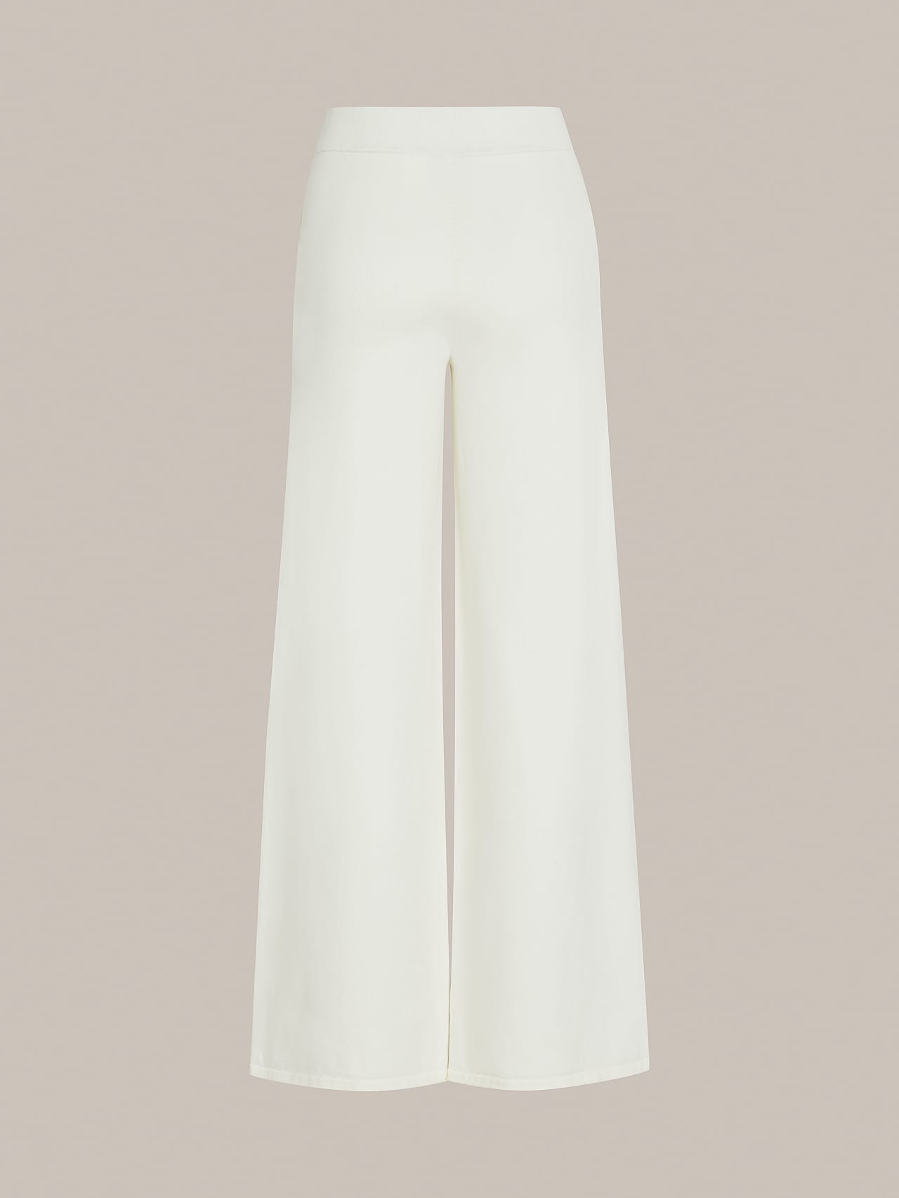 AlphaTauri | PROVI V2.Y7.01 | Strickhose mit weitem Bein in Elfenbein für Damen AlphaTauri | PROVI V2.Y7.01 | Strickhose mit weitem Bein in Elfenbein für Damen