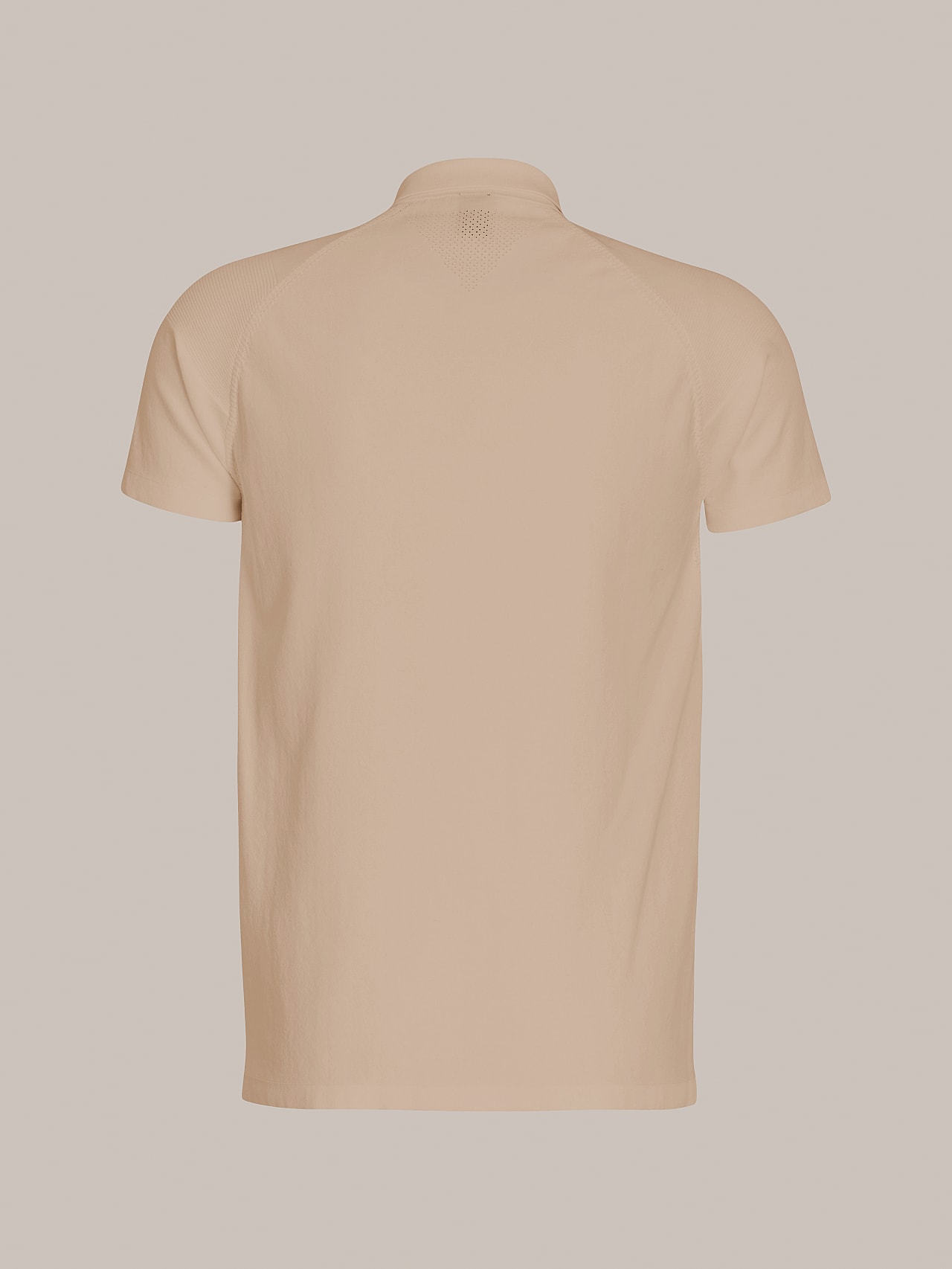 AlphaTauri | FENZI V1.Y5.01 | Polo en maille de performance in Sable for Homme AlphaTauri | FENZI V1.Y5.01 | Polo en maille de performance in Sable for Homme