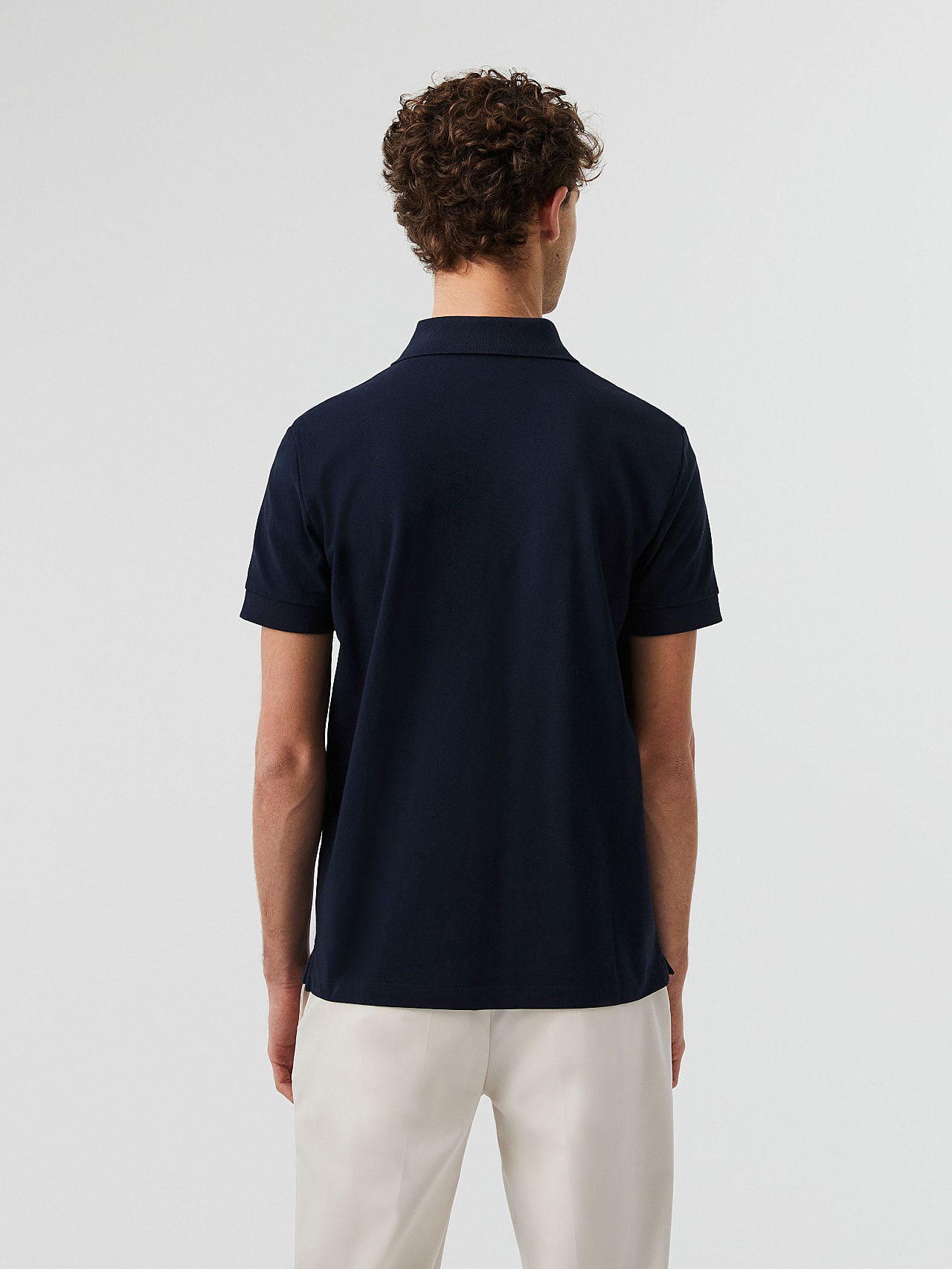AlphaTauri | JANX.V5.Y6.01 | Polo en piqué in Bleu Marine for Homme AlphaTauri | JANX.V5.Y6.01 | Polo en piqué in Bleu Marine for Homme