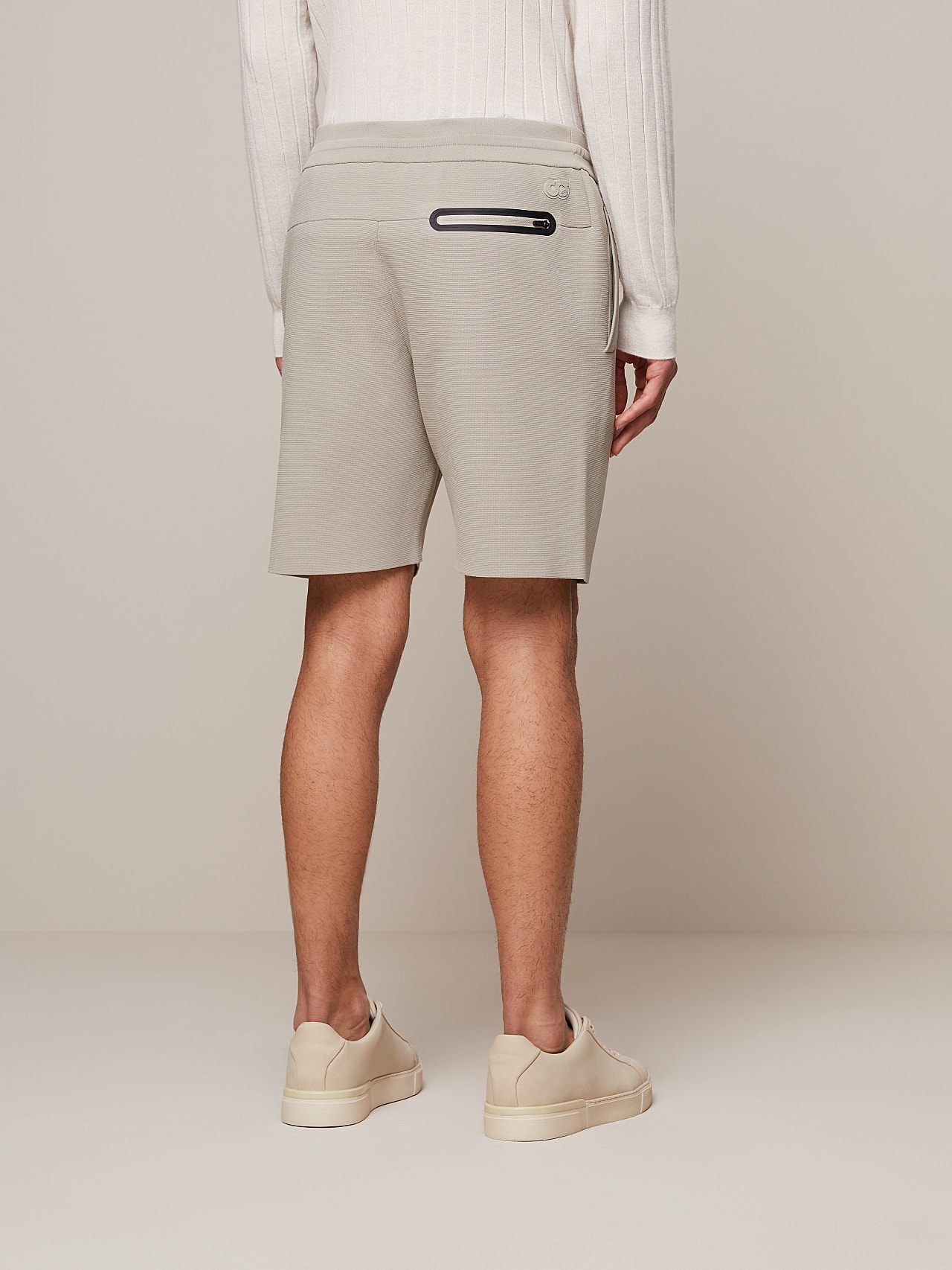 AlphaTauri | POSOS V2.Y6.01 | Performance Knit Shorts in Sand for Men AlphaTauri | POSOS V2.Y6.01 | Performance Knit Shorts in Sand for Men