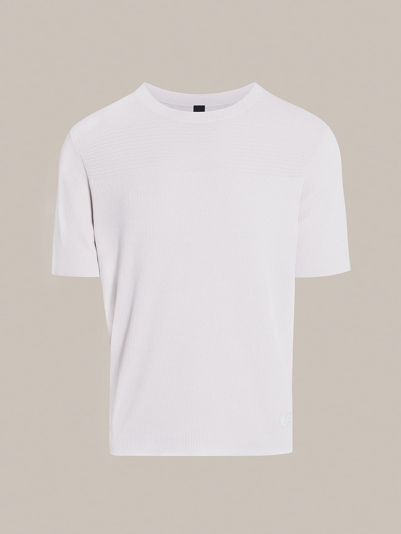 AlphaTauri | FENPO V1.Y6.01 | Performance Knit T-Shirt in Off White for Men AlphaTauri | FENPO V1.Y6.01 | Performance Knit T-Shirt in Off White for Men