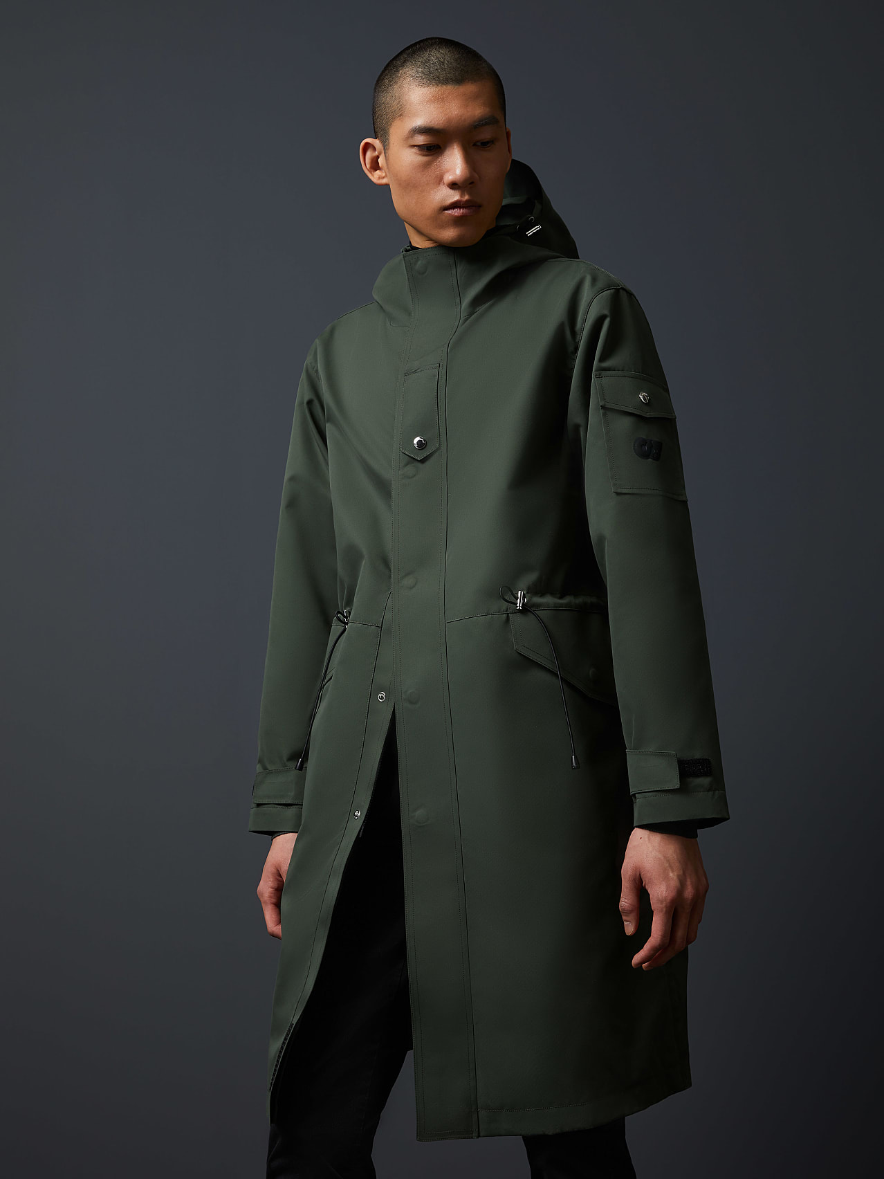 AlphaTauri | OVOLV V1.Y6.02 | Water-Resistant 3-in-1 Winter Parka in Green for Men AlphaTauri | OVOLV V1.Y6.02 | Water-Resistant 3-in-1 Winter Parka in Green for Men
