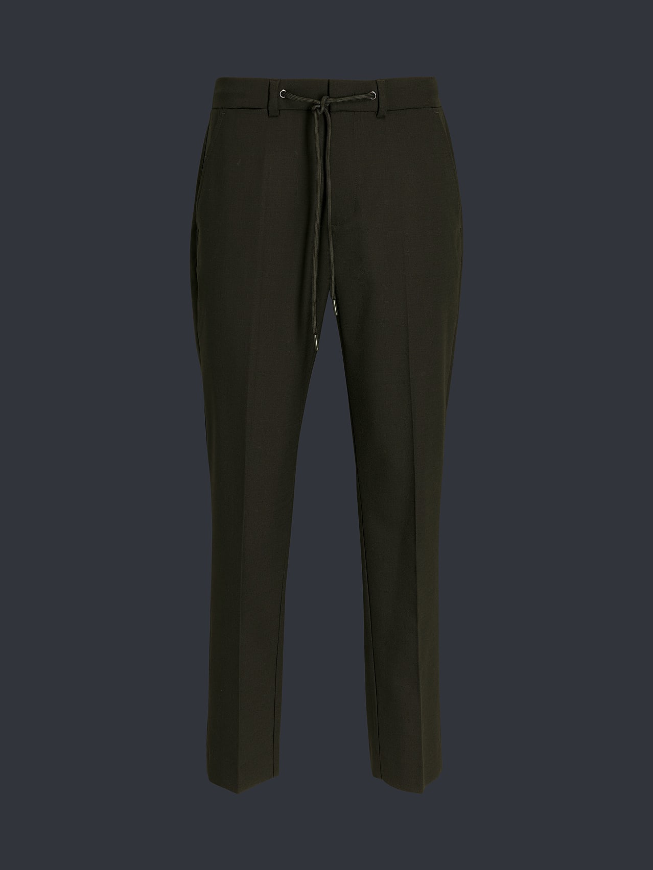 AlphaTauri | PELAC V1.Y6.02 | Pantalones de corte slim de mezcla de lana in Verde for Hombre AlphaTauri | PELAC V1.Y6.02 | Pantalones de corte slim de mezcla de lana in Verde for Hombre