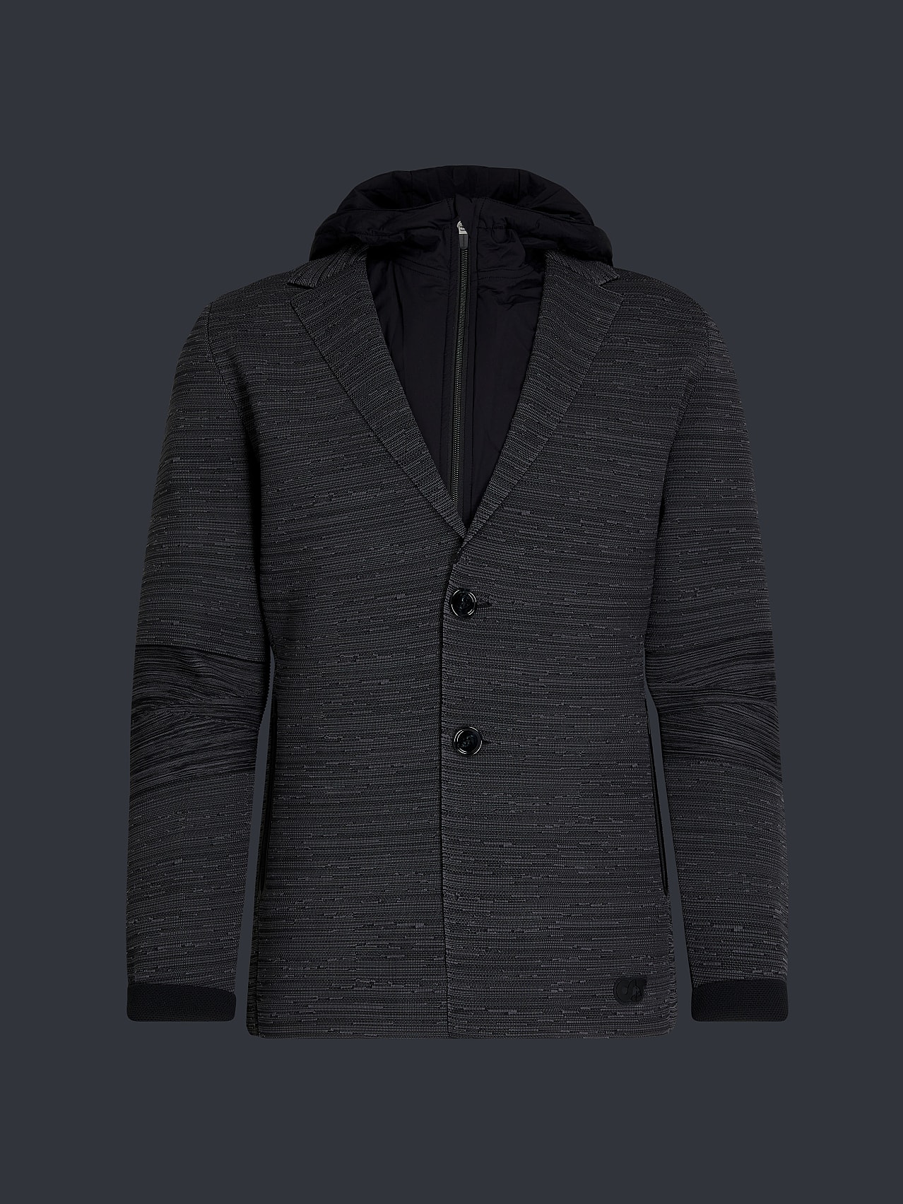 AlphaTauri | FELIP V2.Y6.02 | Blazer de punto repelente al agua in Gris for Hombre AlphaTauri | FELIP V2.Y6.02 | Blazer de punto repelente al agua in Gris for Hombre