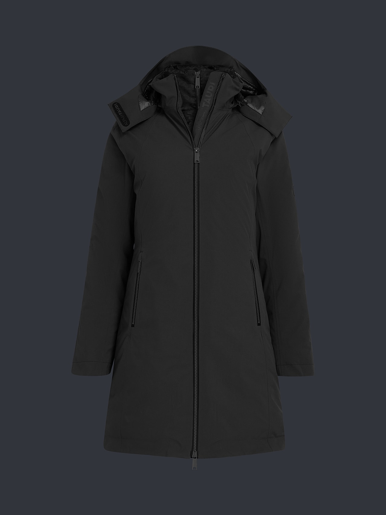AlphaTauri | KUUV V4.Y6.02 | Packable Waterproof Taurobran® Parka in Black for Women