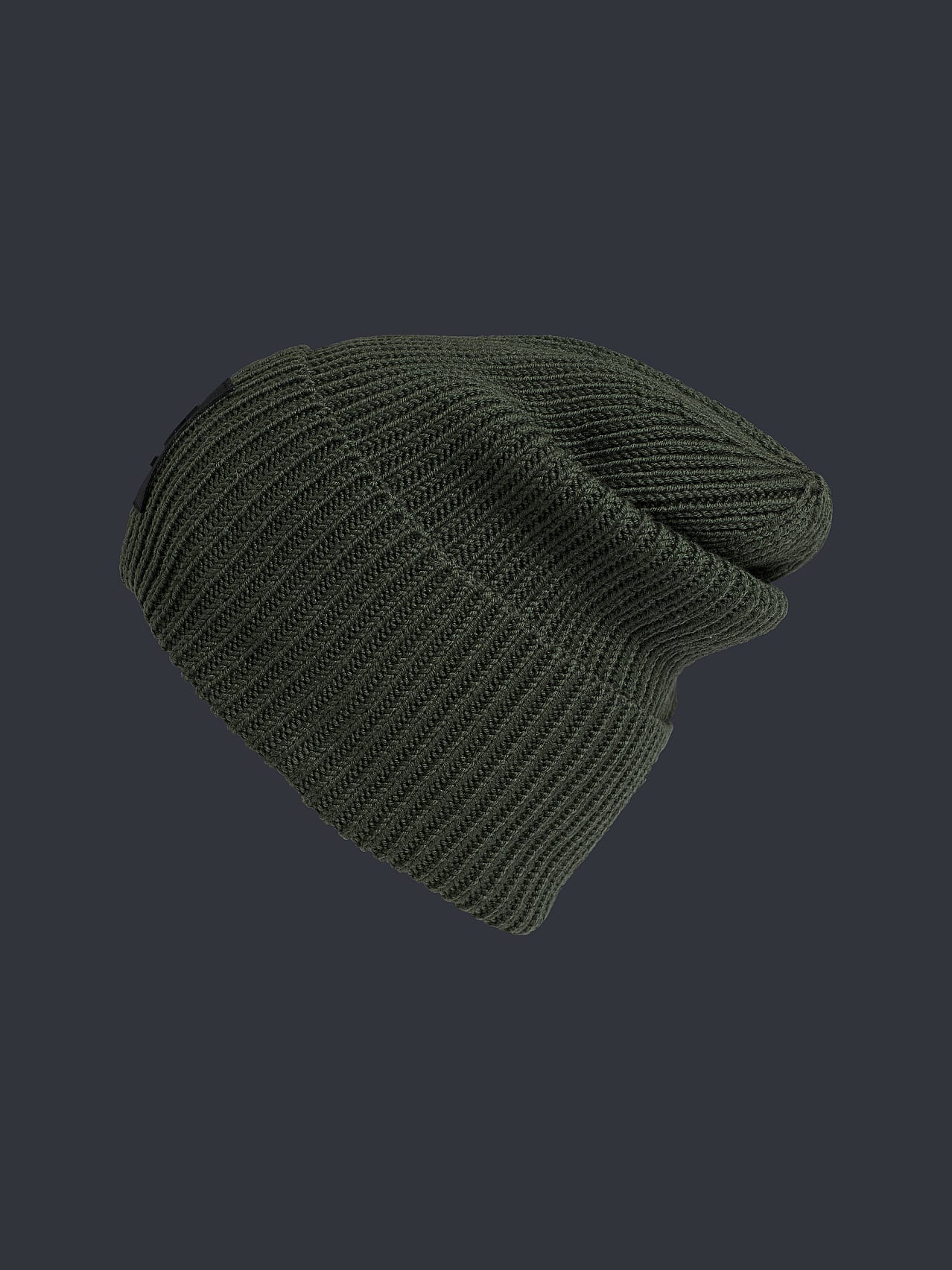 AlphaTauri | AHRAF V1.Y5.02 | Gorro de lana de punto grueso in Verde for Unisexo AlphaTauri | AHRAF V1.Y5.02 | Gorro de lana de punto grueso in Verde for Unisexo