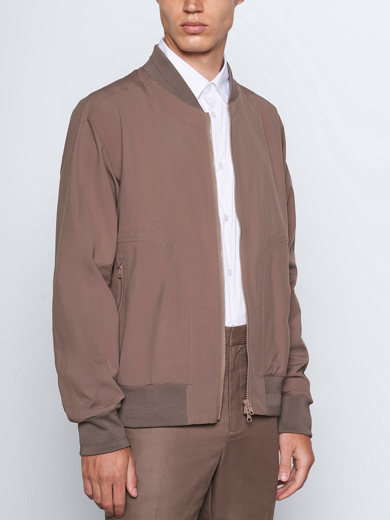 AlphaTauri | OSTOL V1.Y6.01 | Cazadora bomber de Taurobran® impermeable in Marrón for Hombre