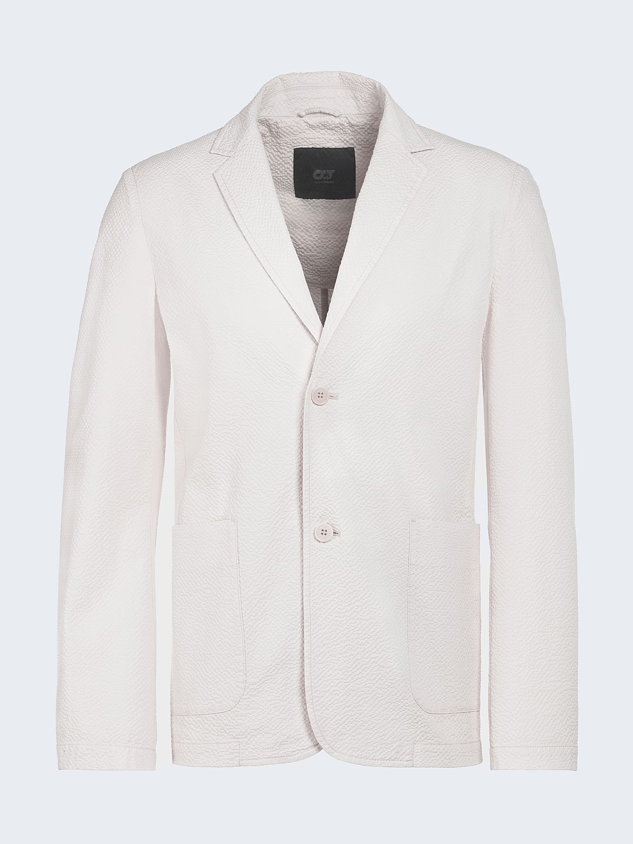AlphaTauri | OBOSS V4.Y6.01 | Blazer de sirsaca plegable in Color Hueso for Hombre