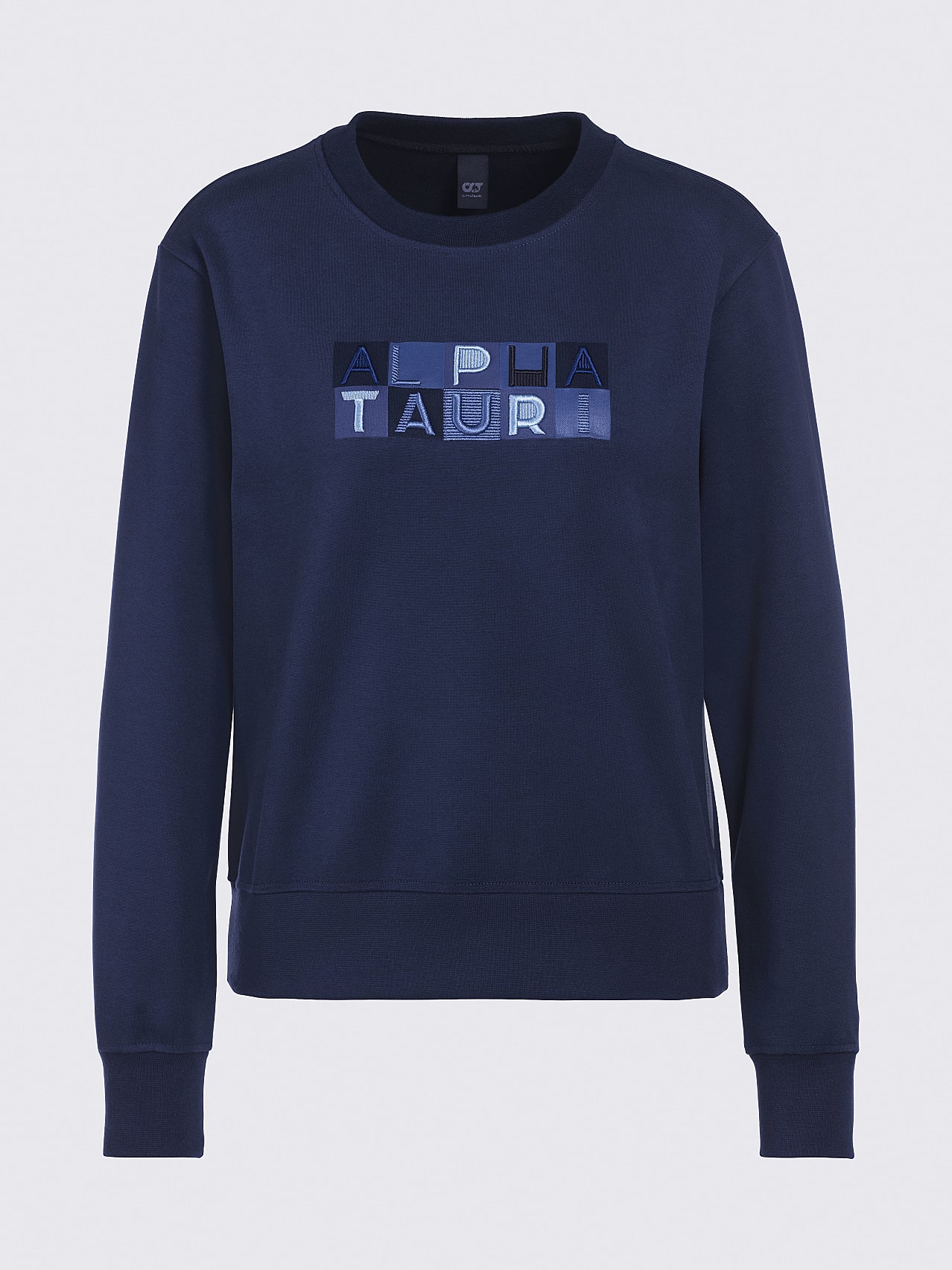 AlphaTauri | STEMB V1.Y6.01 | Sweat-shirt avec logo brodé in Bleu Marine for Femme AlphaTauri | STEMB V1.Y6.01 | Sweat-shirt avec logo brodé in Bleu Marine for Femme
