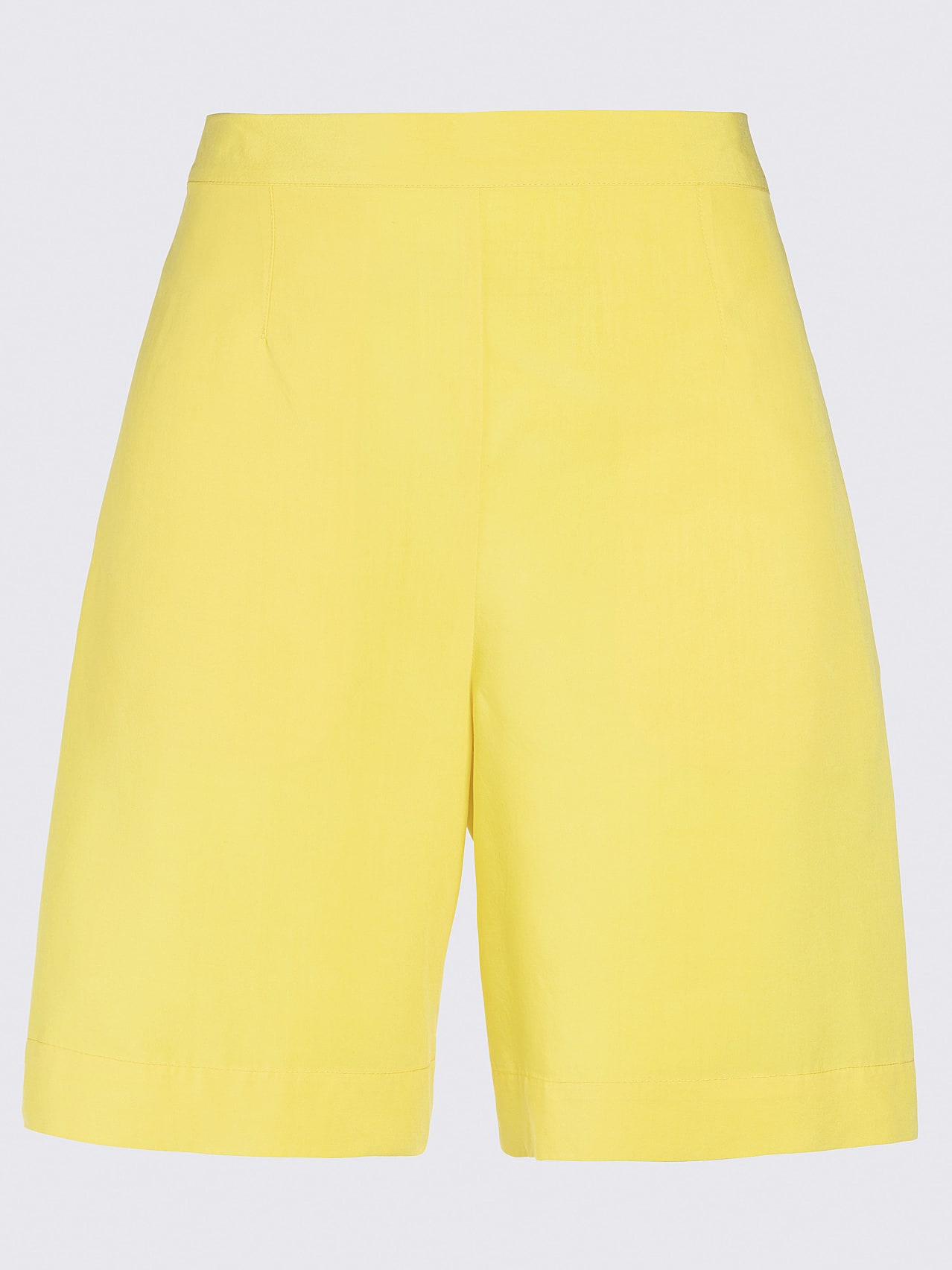 AlphaTauri | PALAS V1.Y6.01 | Short évasé en Filagen® in Jaune for Femme AlphaTauri | PALAS V1.Y6.01 | Short évasé en Filagen® in Jaune for Femme