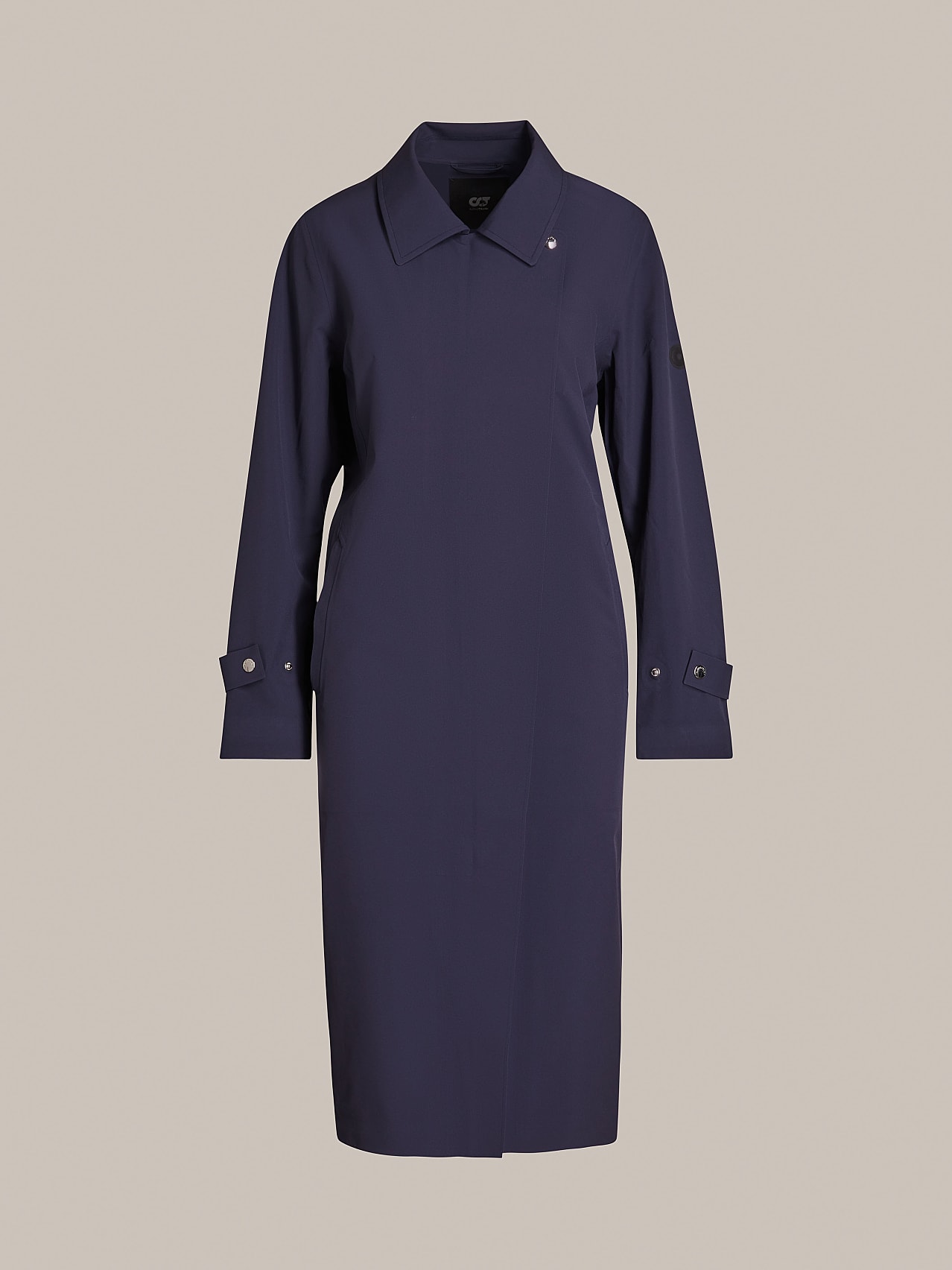 AlphaTauri | OMECA V1.Y7.01 | Gabardina de Taurobran® impermeable y plegable in Azul Marino for Mujer