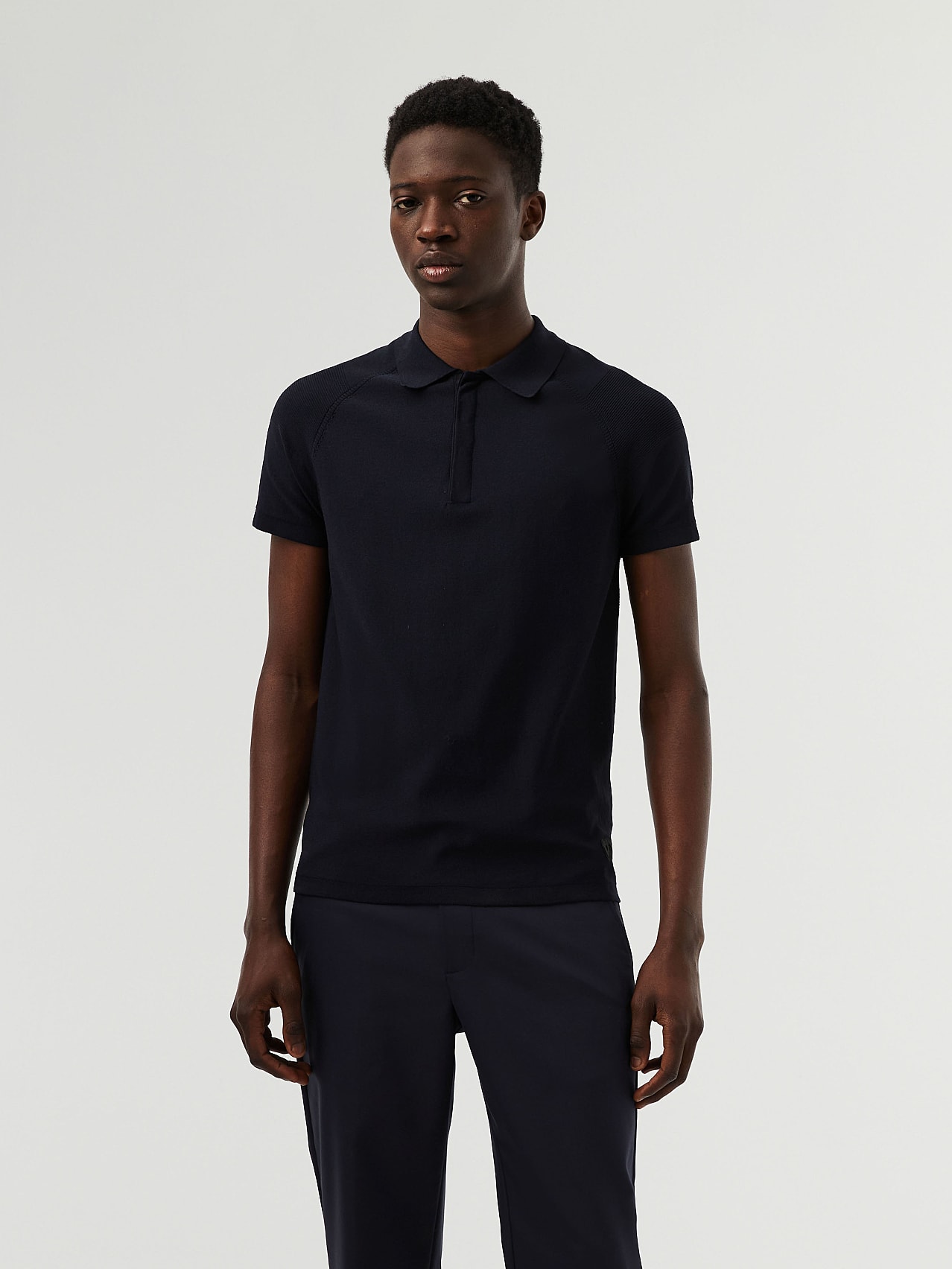 AlphaTauri | FENZI V1.Y5.01 | Polo técnico de punto in Azul Marino for Hombre