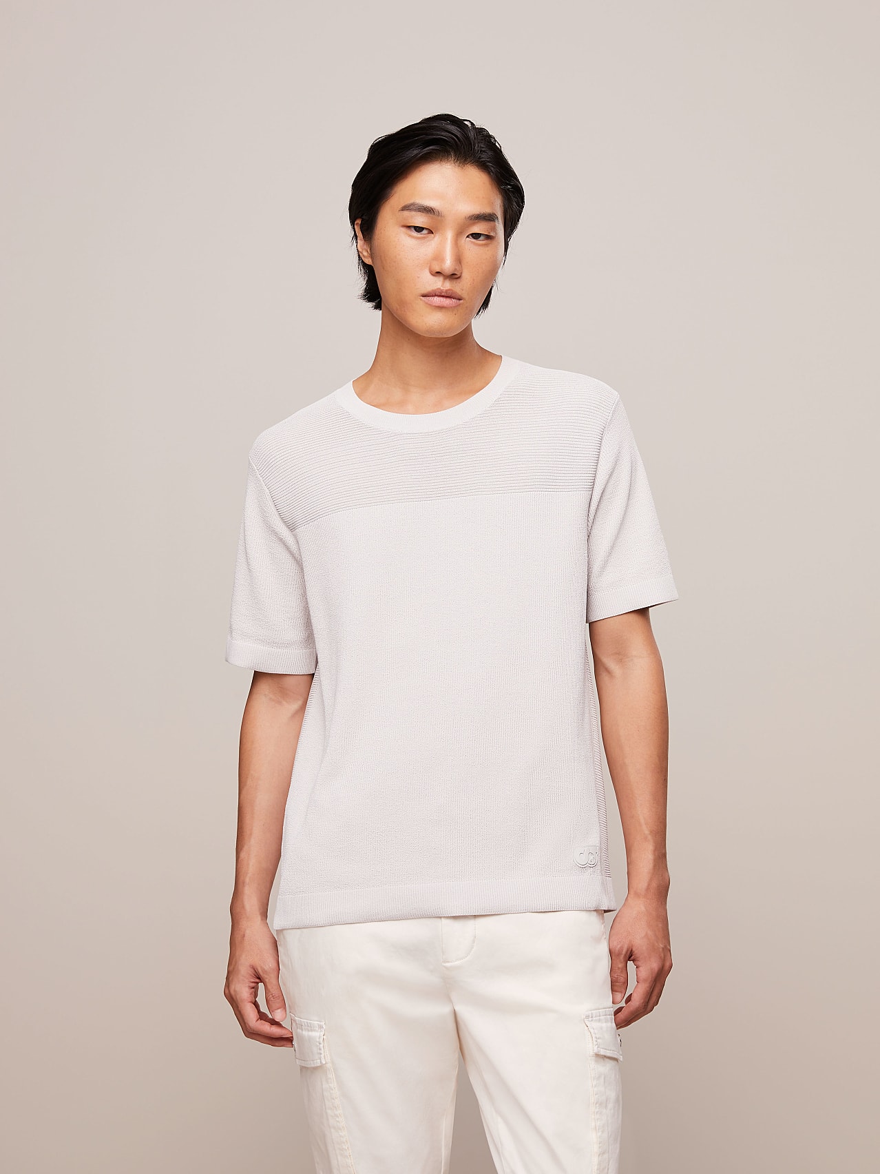 AlphaTauri | FENPO V1.Y6.01 | Camiseta técnica de punto in Color Hueso for Hombre AlphaTauri | FENPO V1.Y6.01 | Camiseta técnica de punto in Color Hueso for Hombre