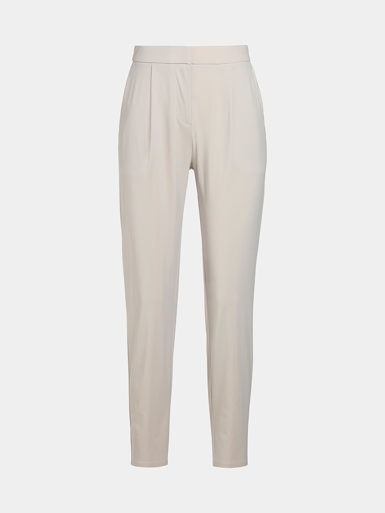 AlphaTauri | PINI V3.Y6.01 | Easy Care Sensitive® Jersey Tapered Pants in Sand for Women AlphaTauri | PINI V3.Y6.01 | Easy Care Sensitive® Jersey Tapered Pants in Sand for Women