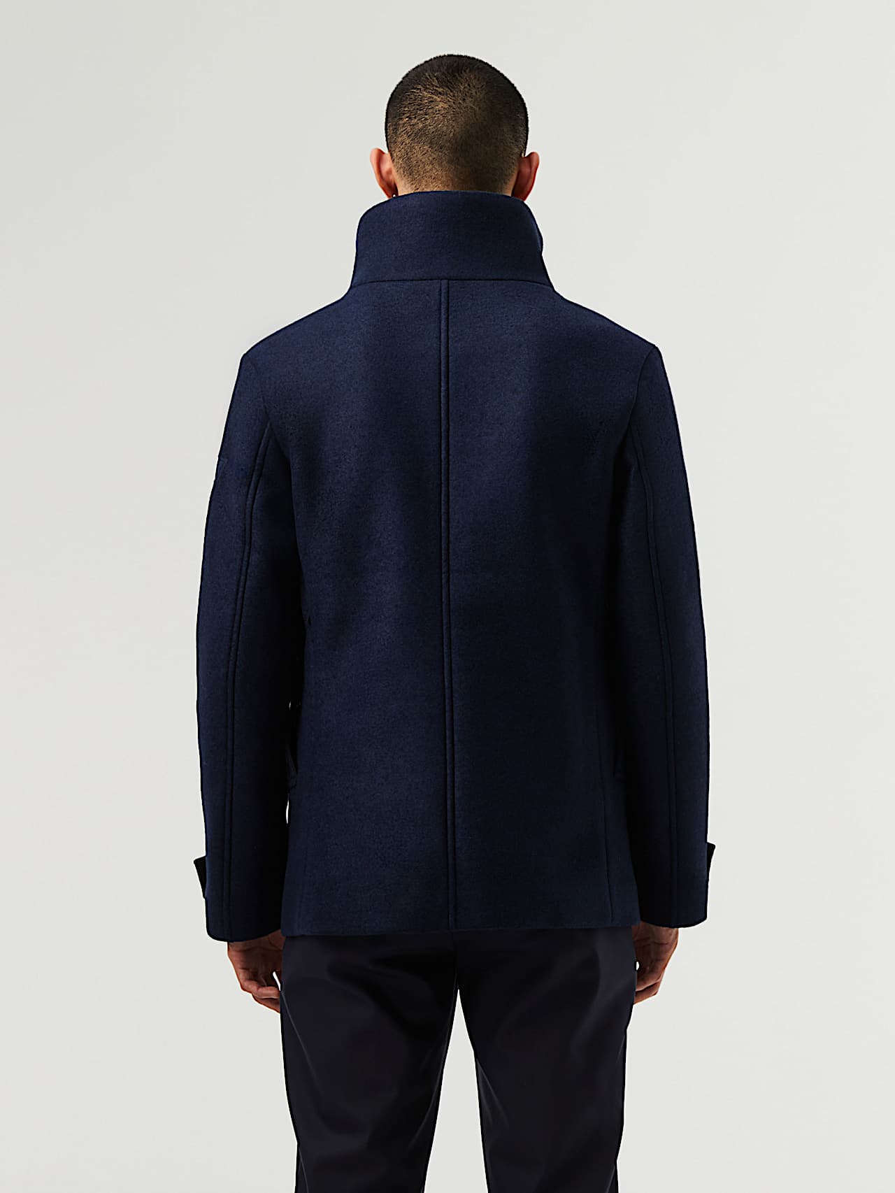AlphaTauri | ORATA V2.C1.03 | Heatable and Water Resistant Caban Jacket in Navy for Men