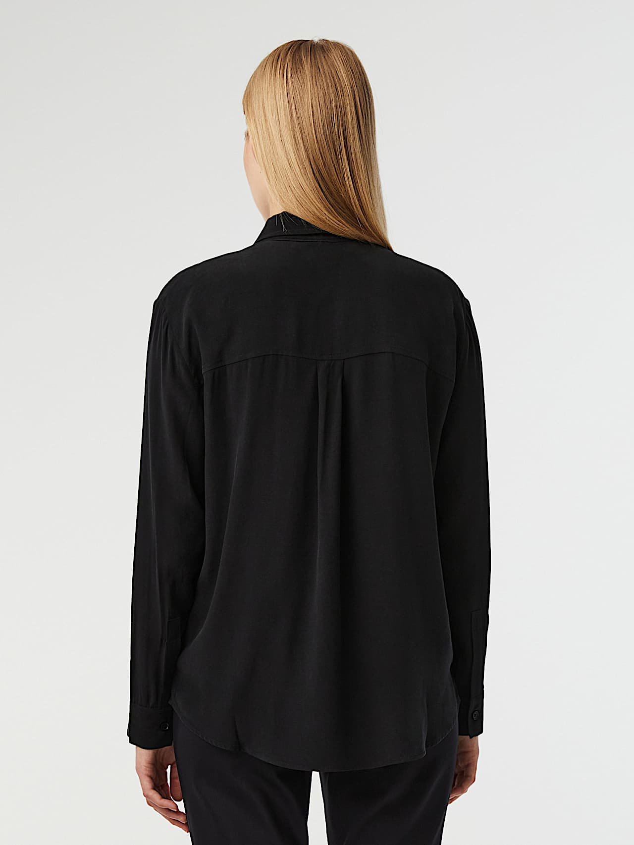 AlphaTauri | WIPA V2.Y7.02 | Long-sleeved Blouse in Black for Women