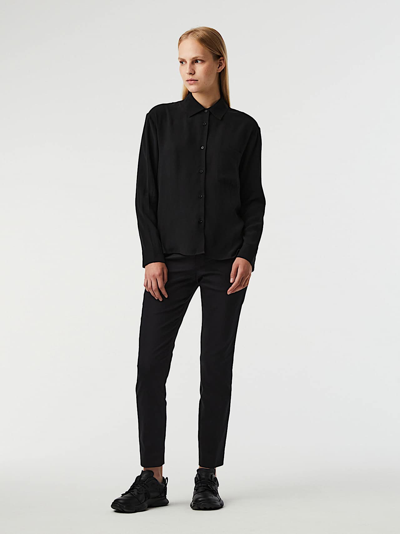 AlphaTauri | WIPA V2.Y7.02 | Long-sleeved Blouse in Black for Women